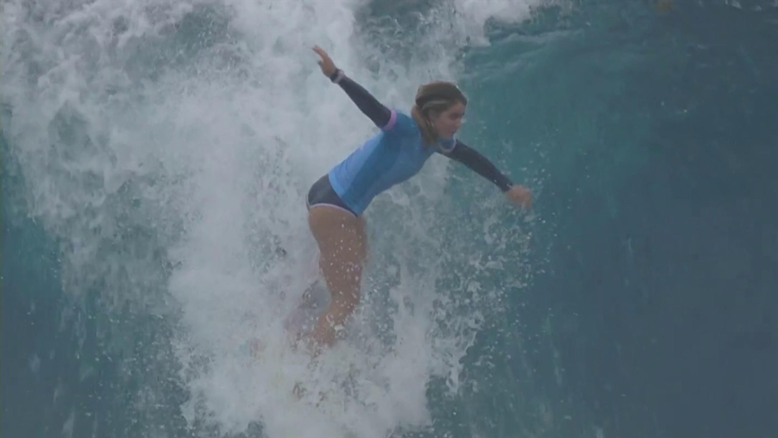 Olympia 2024 Surfen Caroline Marks glänzt selbst im freien Fall US