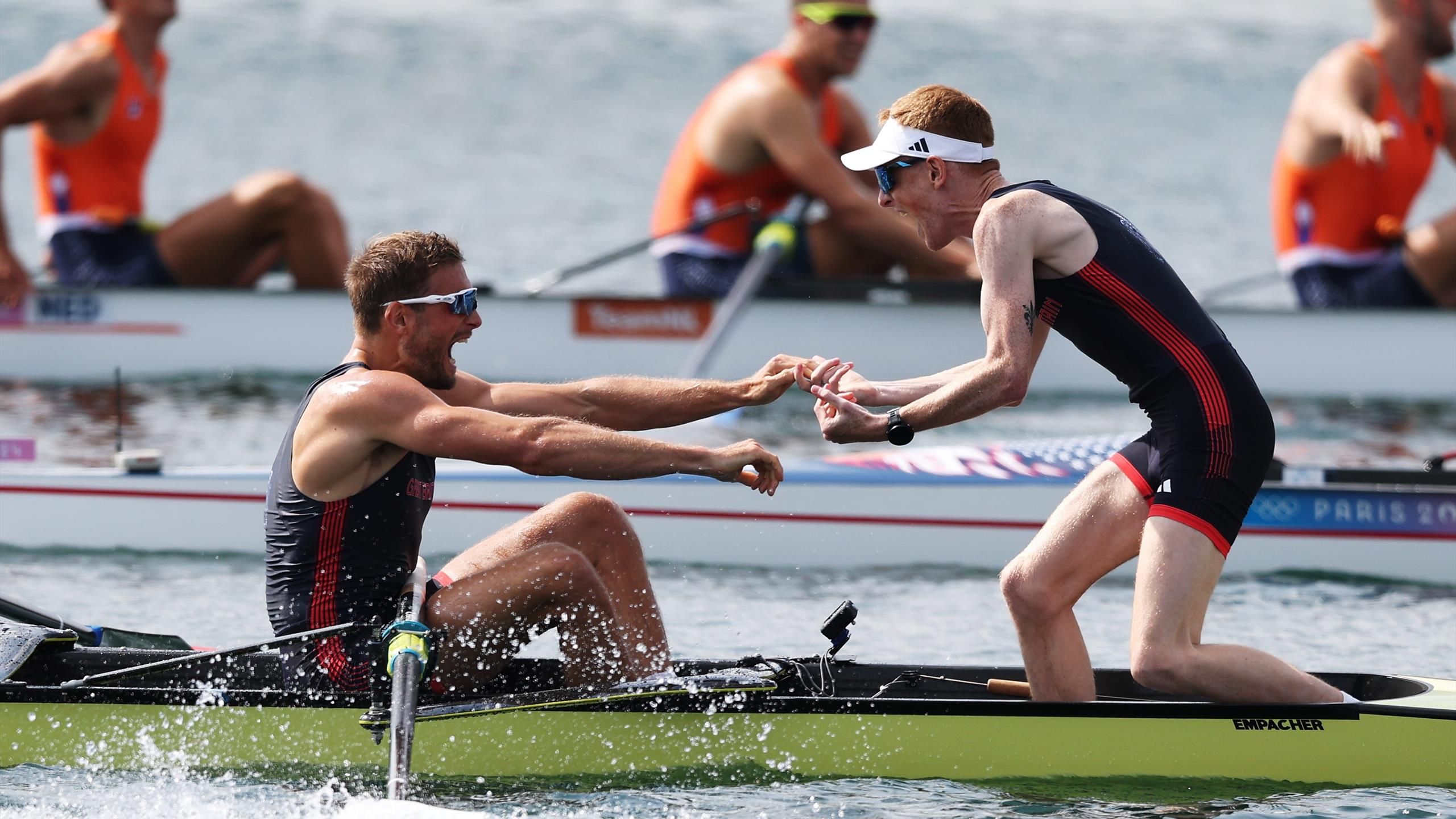 Ecstatic Team GB ‘heroes’ power to eighth rowing medal with gold at