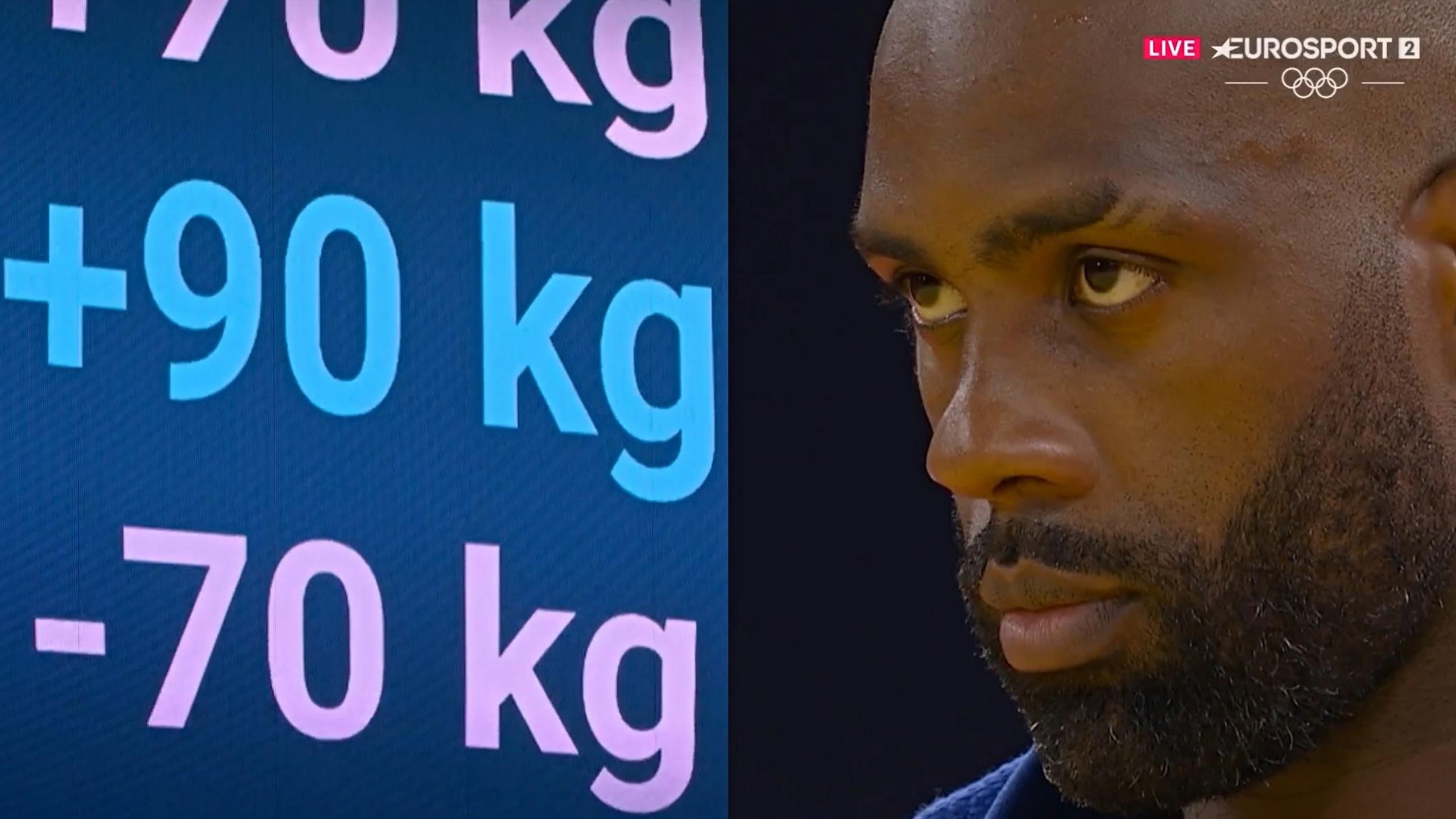 La clameur du public quand la catégorie de Teddy Riner est tirée au sort pour le combat décisif