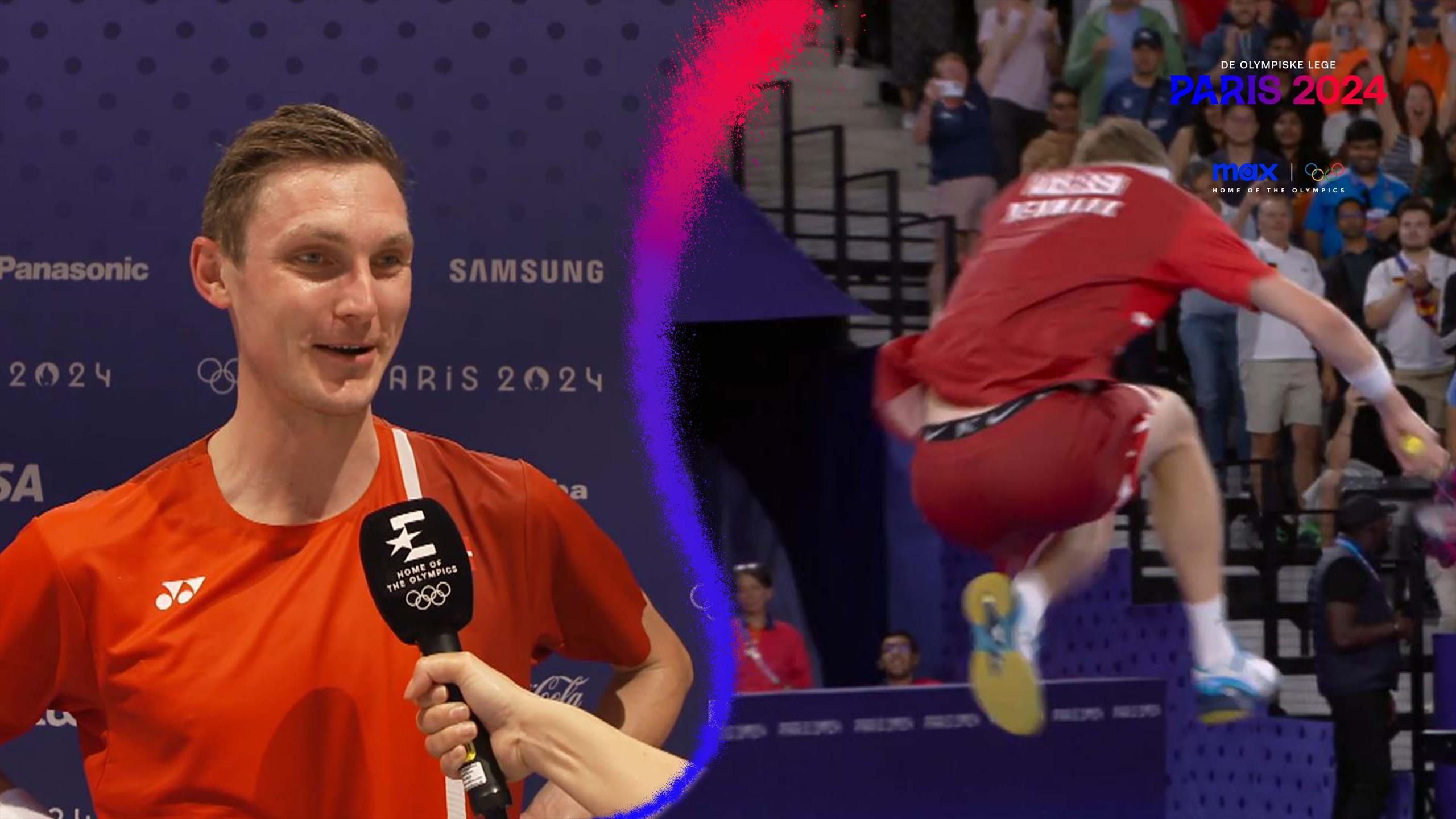 Axelsen om vild jubelscene: Måske lidt i overkanten, men tror det er ...
