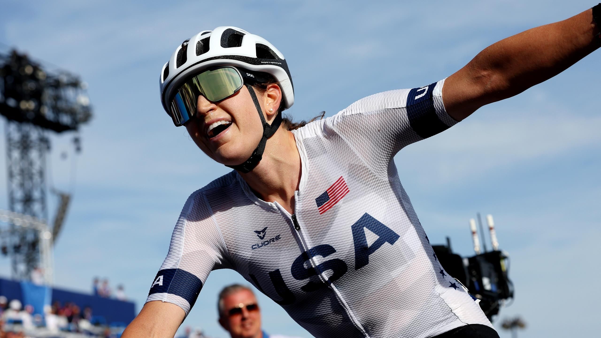 Paris 2024 Watch finish to road race as Kristen Faulkner clinches gold, Marianne Vos silver