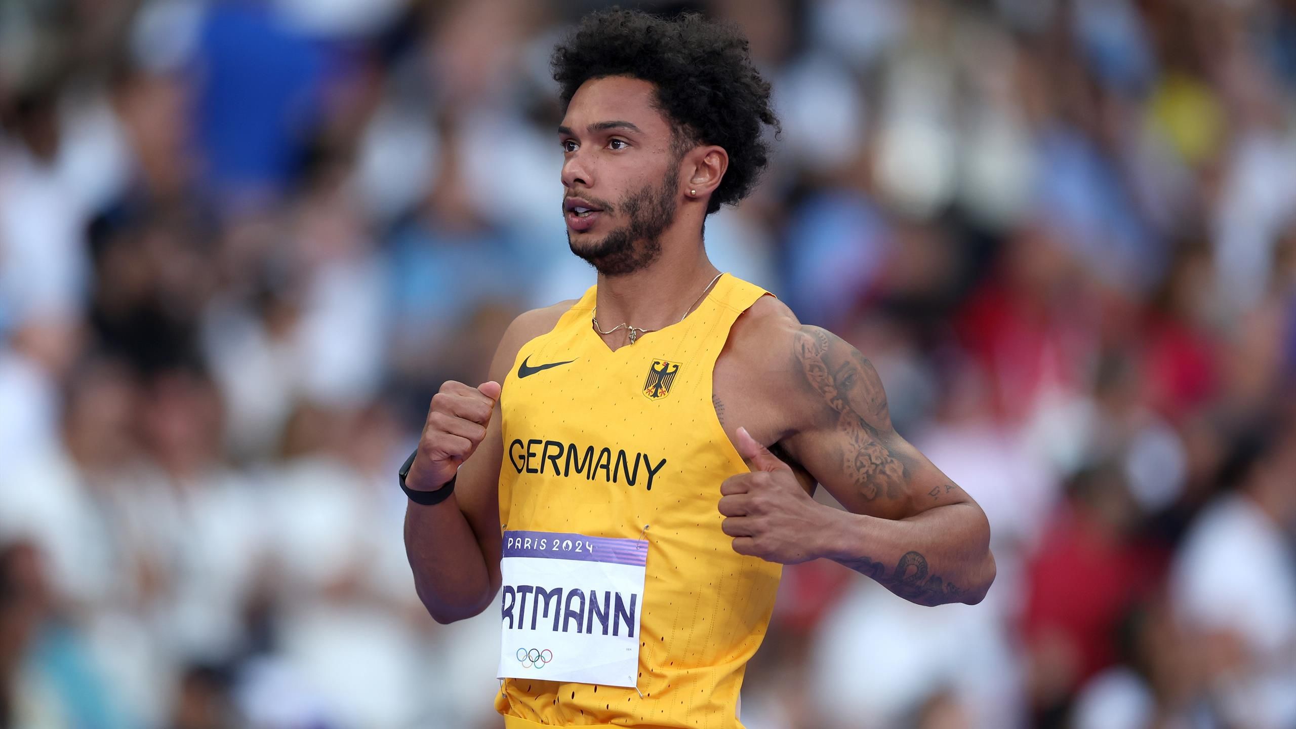 Olympia 2024 - Leichtathletik: Der Deutsche Joshua Hartmann kann sich ...
