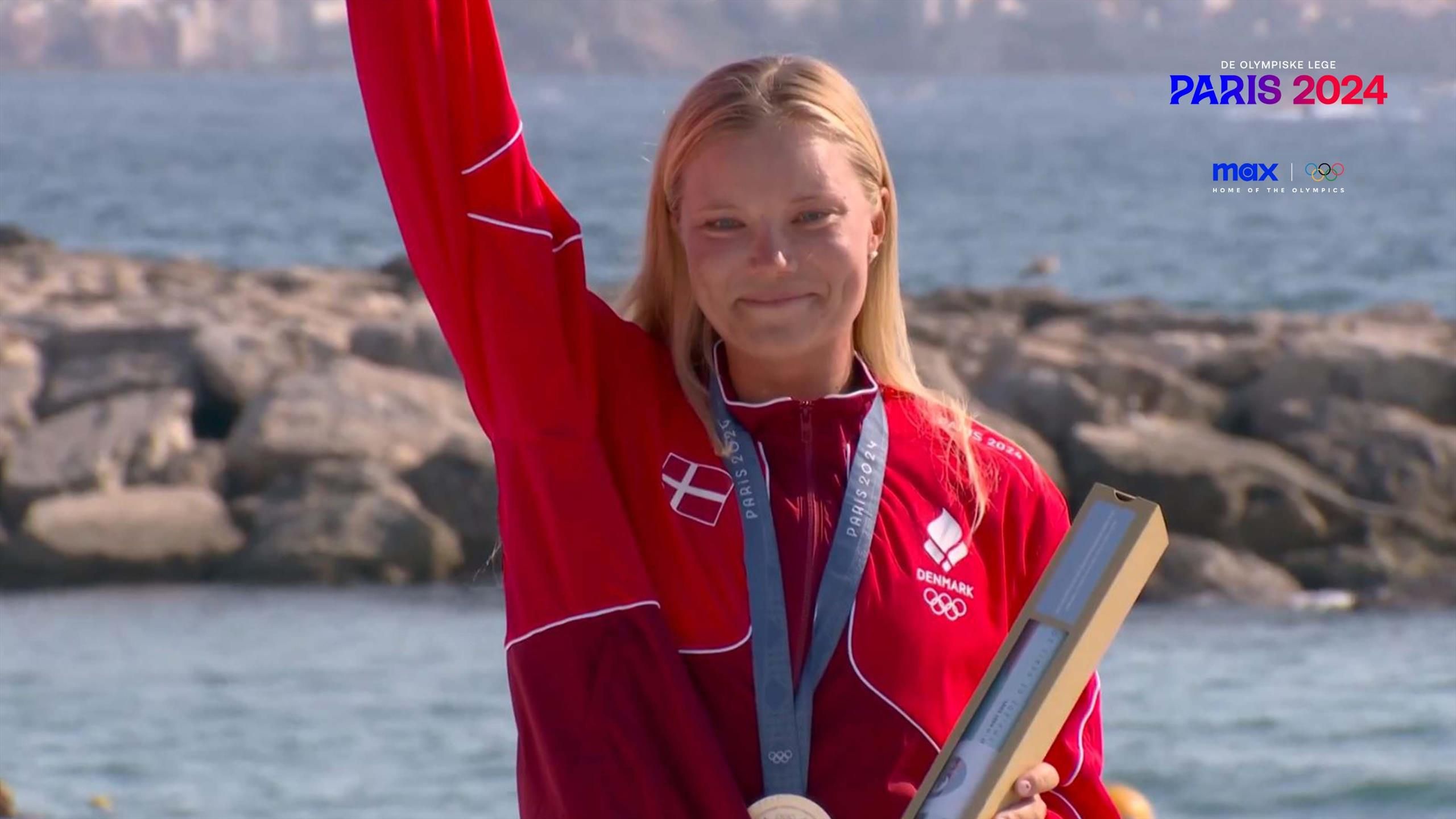 Anne-Marie Rindom med sølv om halsen – se medaljeceremonien her ...
