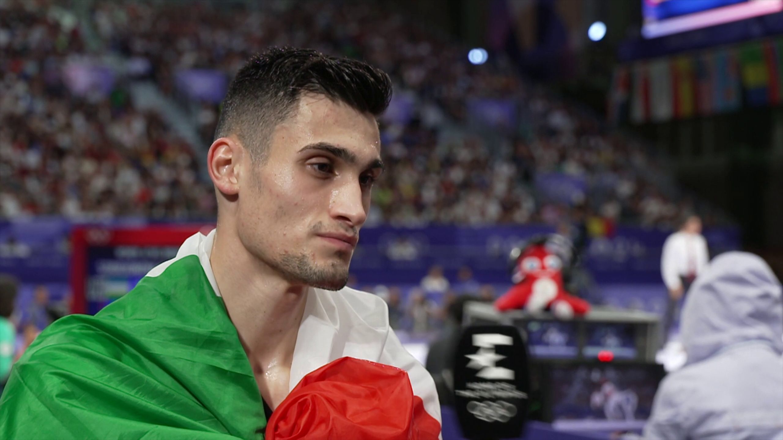 Simone Alessio dopo il bronzo: 