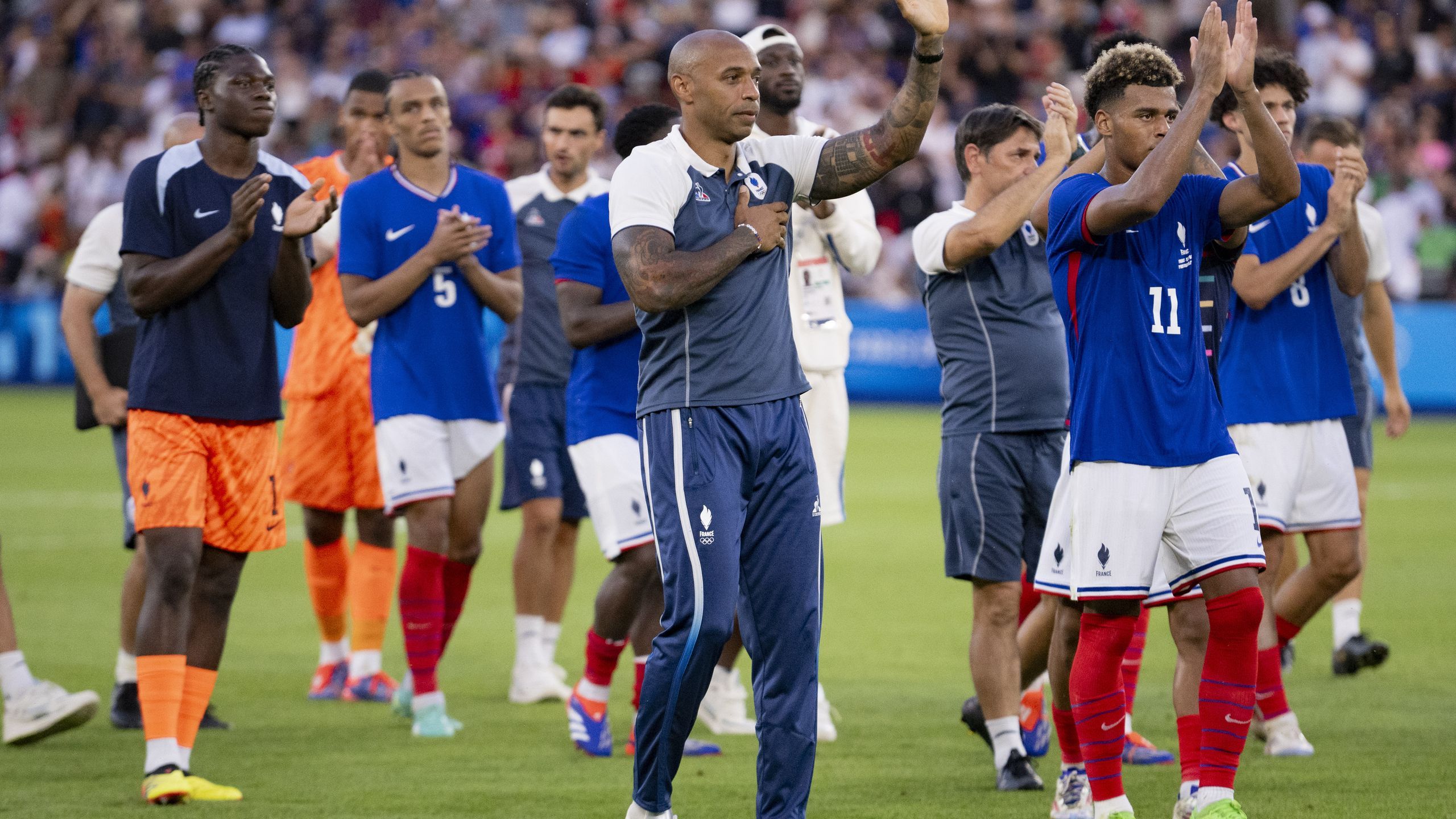 JO Paris 2024 Football Malgré la défaite de la France contre l