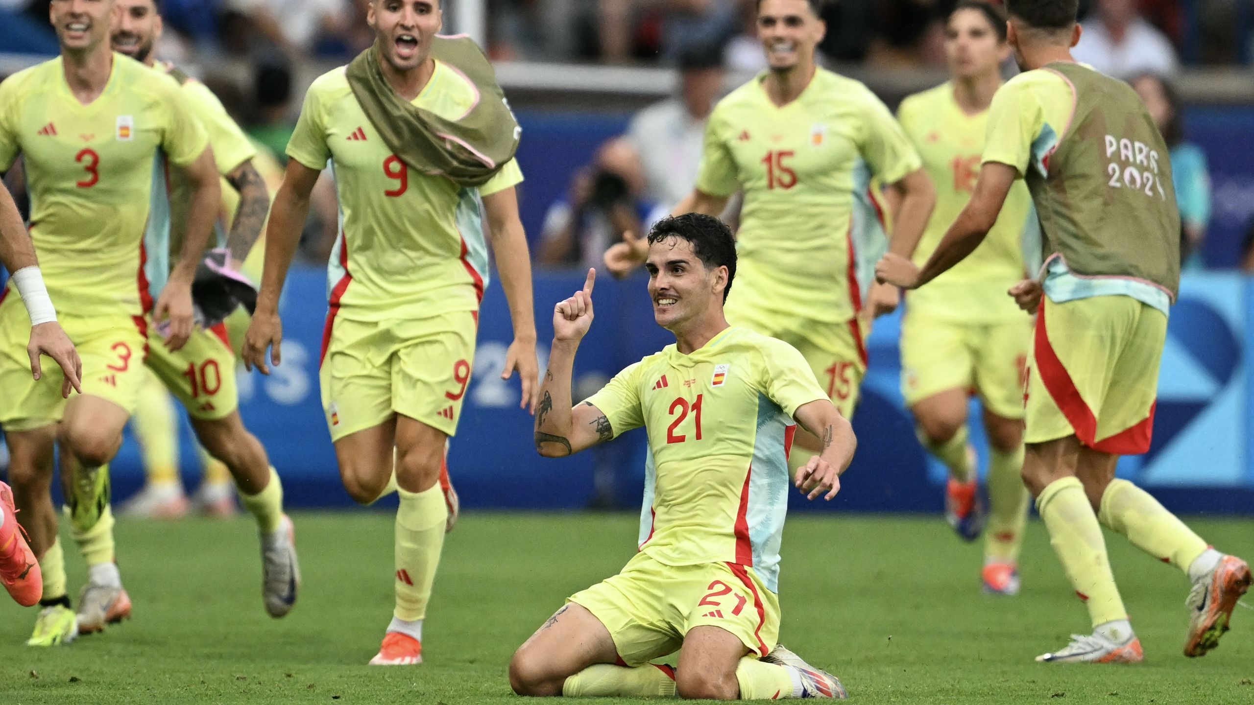 Spain claim men's football gold at Paris 2024 Olympics after beating