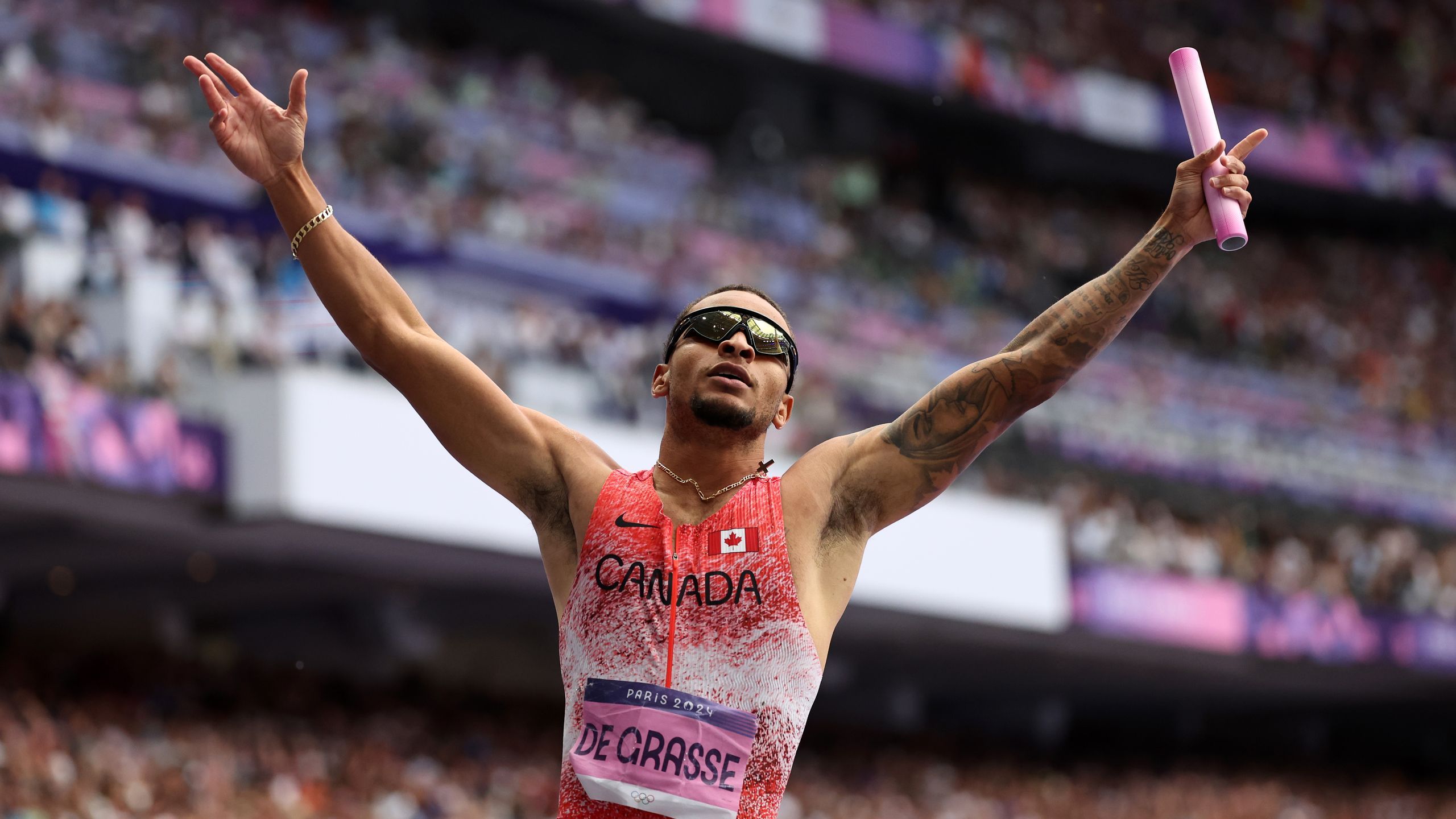 Paris 2024 Canada clinch 4x100m men's relay gold, Team GB take bronze