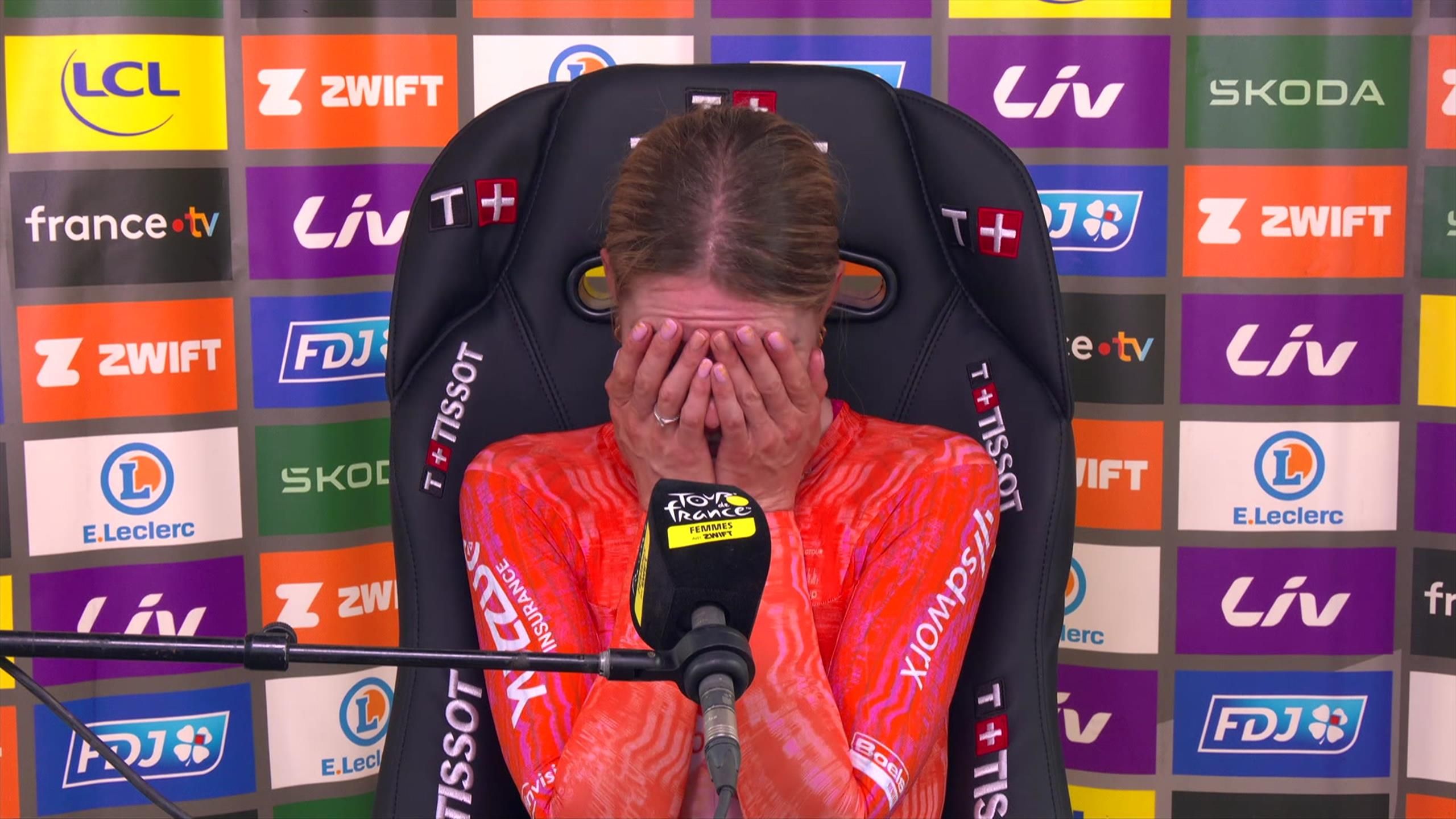 Tour de France Femmes 2024 Demi Vollering 'surprised' after winning