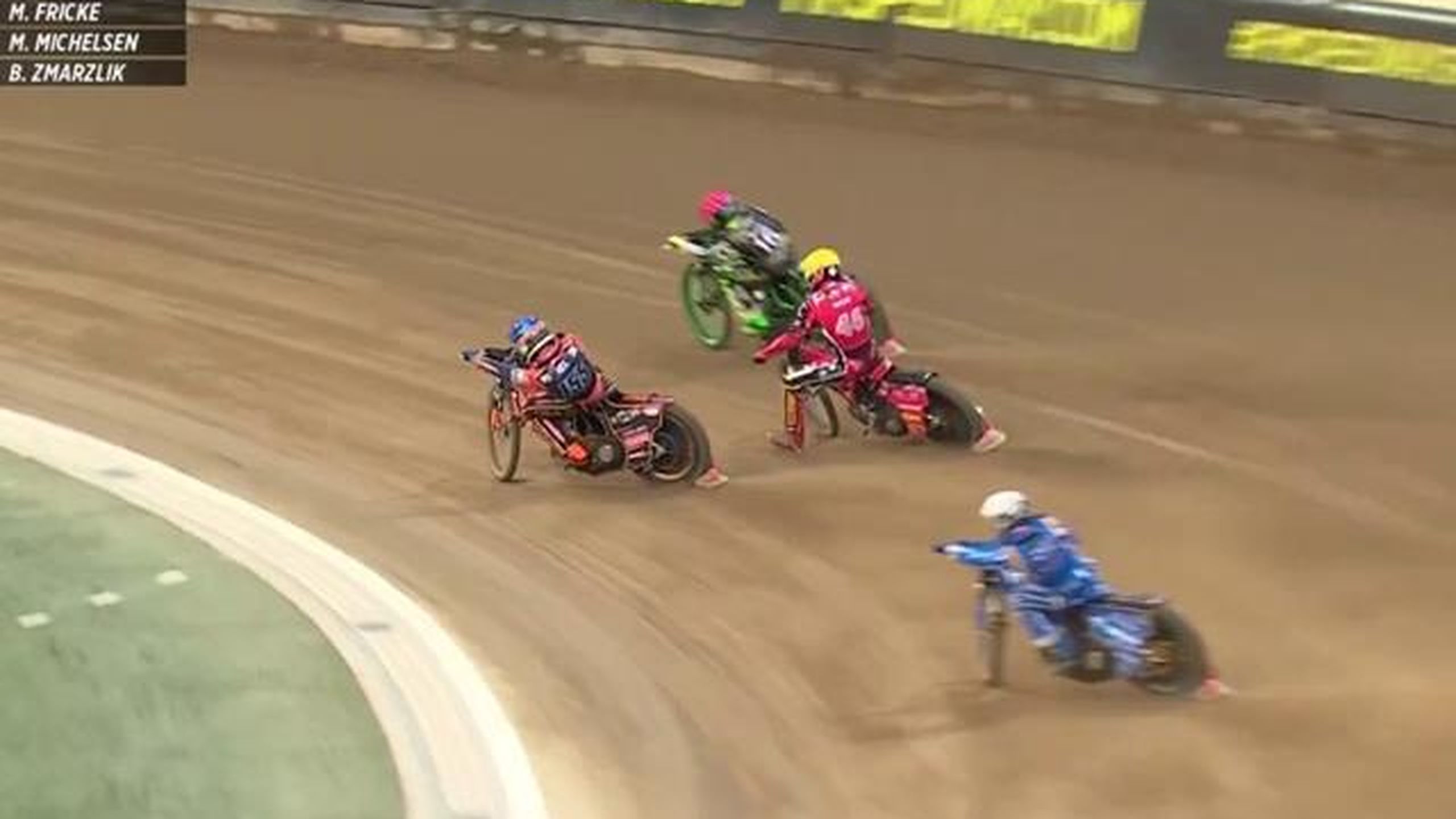 Dudek wygrał 4. bieg w GP we Wrocławiu, Zmarzlik ostatni - Speedway ...