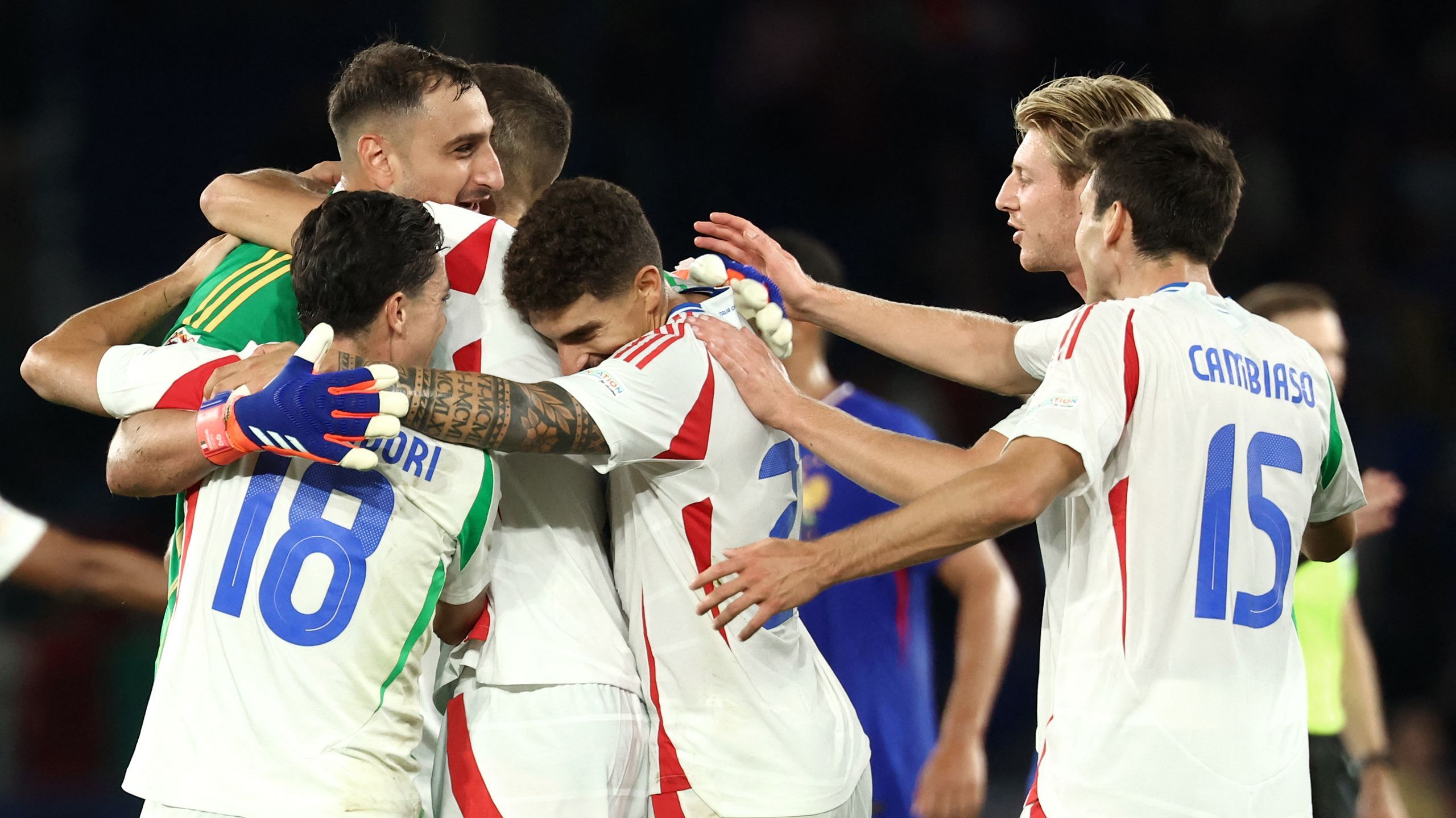 Ligue des Nations France Italie (13) Pour la Nazionale, une