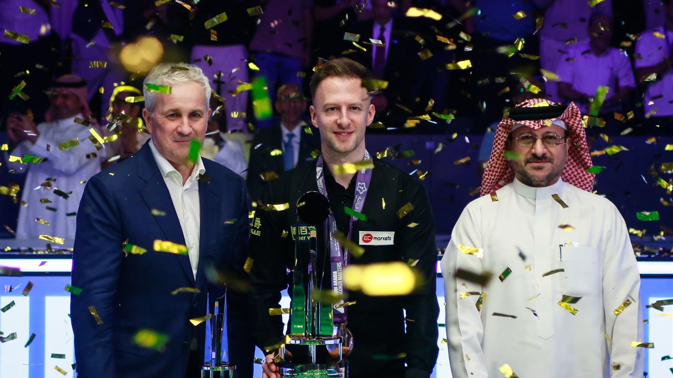 Judd Trump tette zsebre a félmillió fontot Szaúd-Arábiában, és bebetonozta a világelsőségét