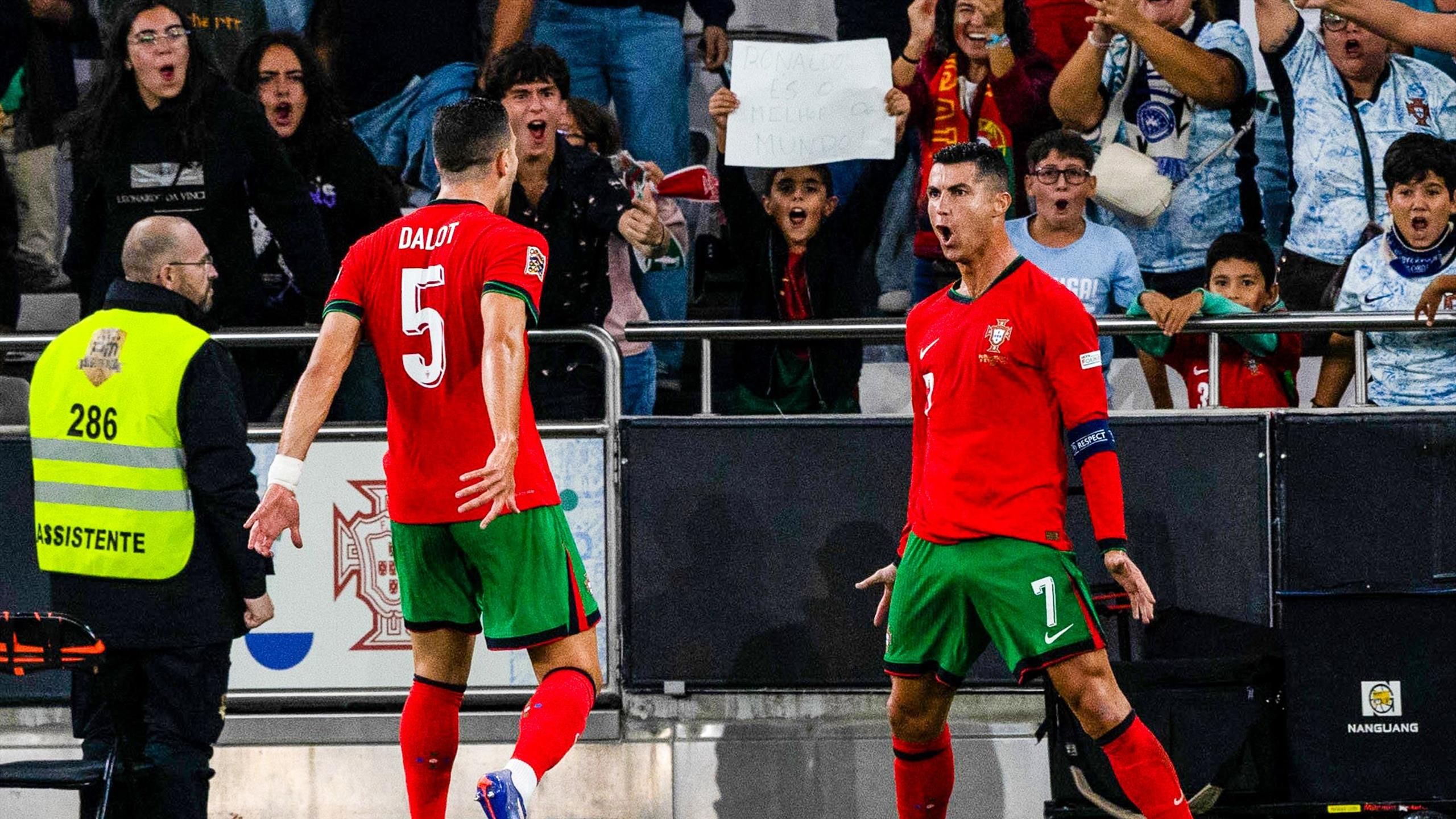 Portugal 2-1 Scotland – Cristiano Ronaldo completes UEFA Nations League comeback win after early Scott McTominay goal – Eurosport