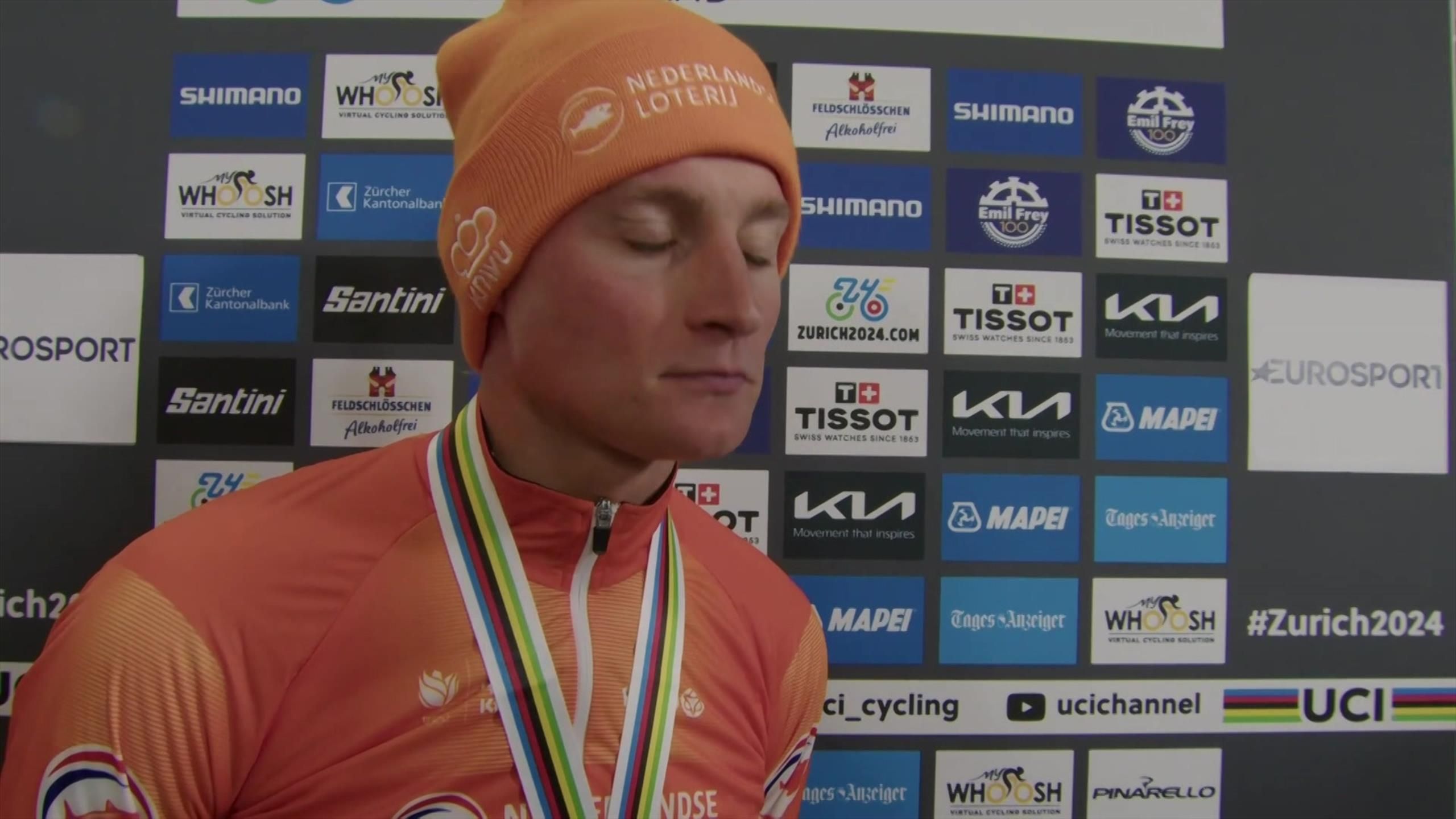 UCI Road World Championships Mathieu van der Poel ‘really proud’ with