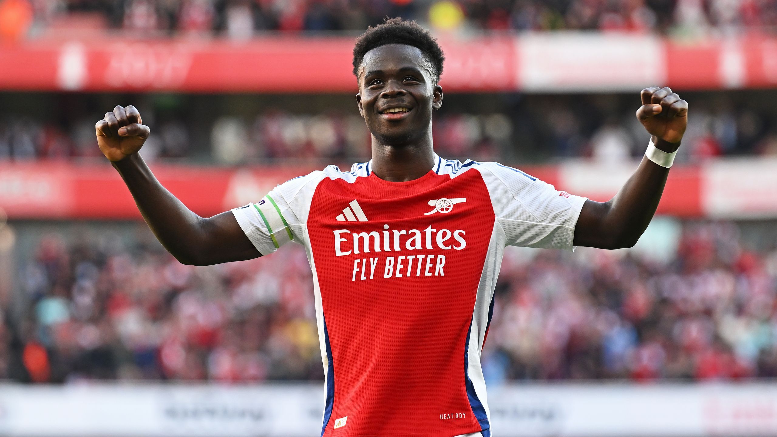 Bukayo Saka, despre mândria de a purta banderola de căpitan pentru