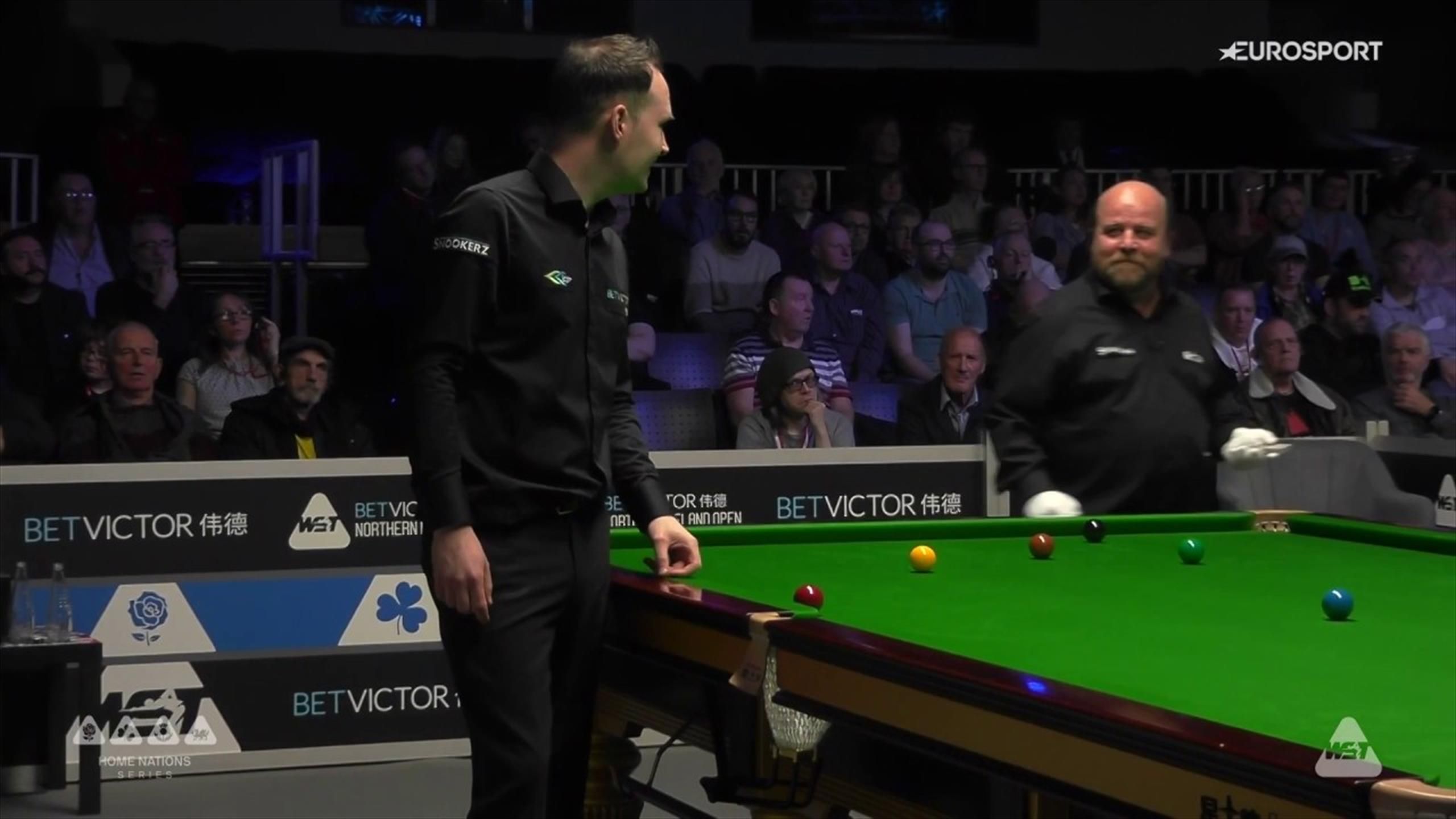 Watch: Jimmy White leaves Martin O'Donnell and referee befuddled after ...