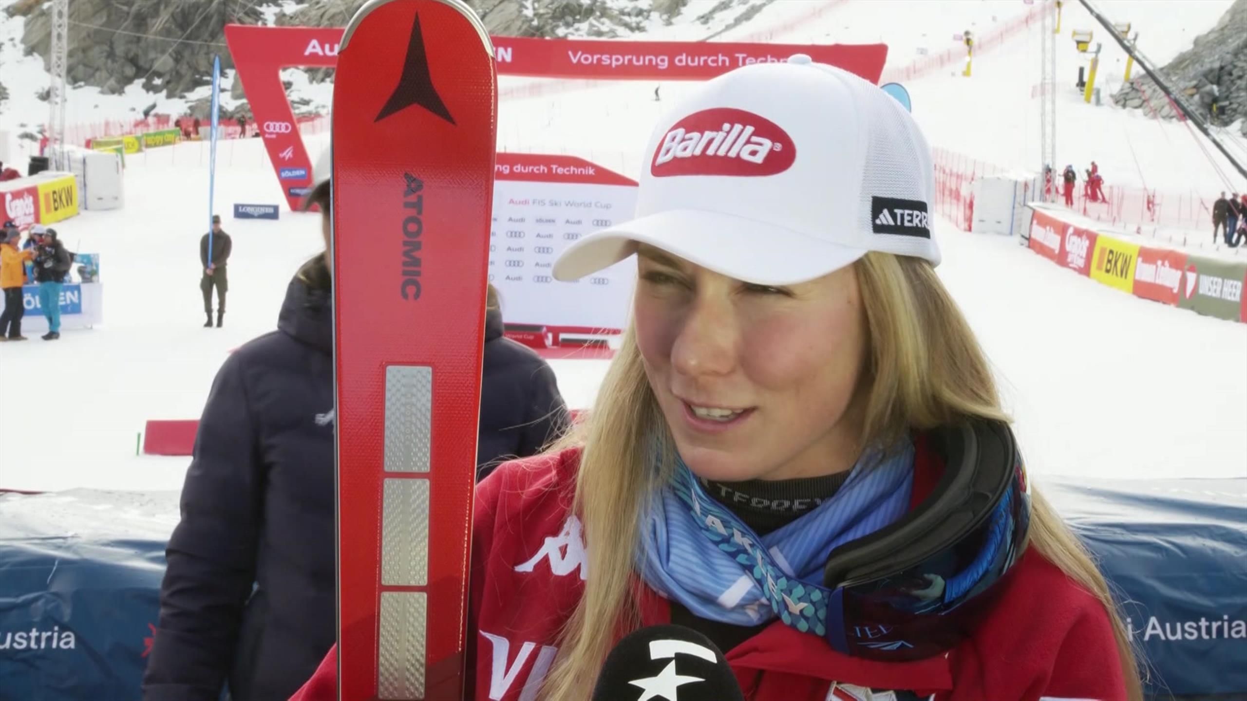 'An amazing day!' Mikaela Shiffrin disappointed with second run but thrilled for teammates