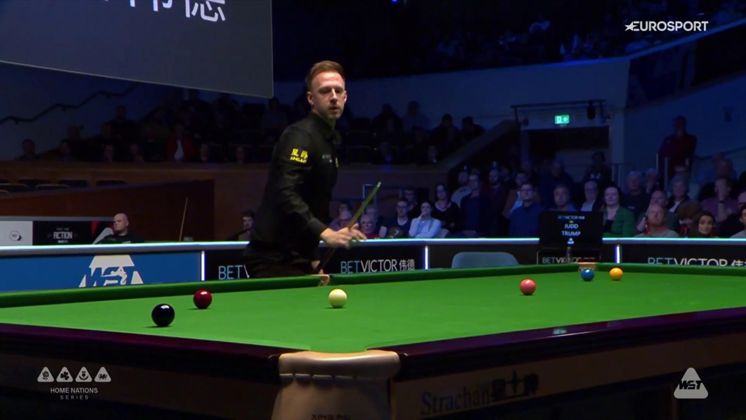 Trump awansował do półfinału Northern Ireland Open Snooker wideo