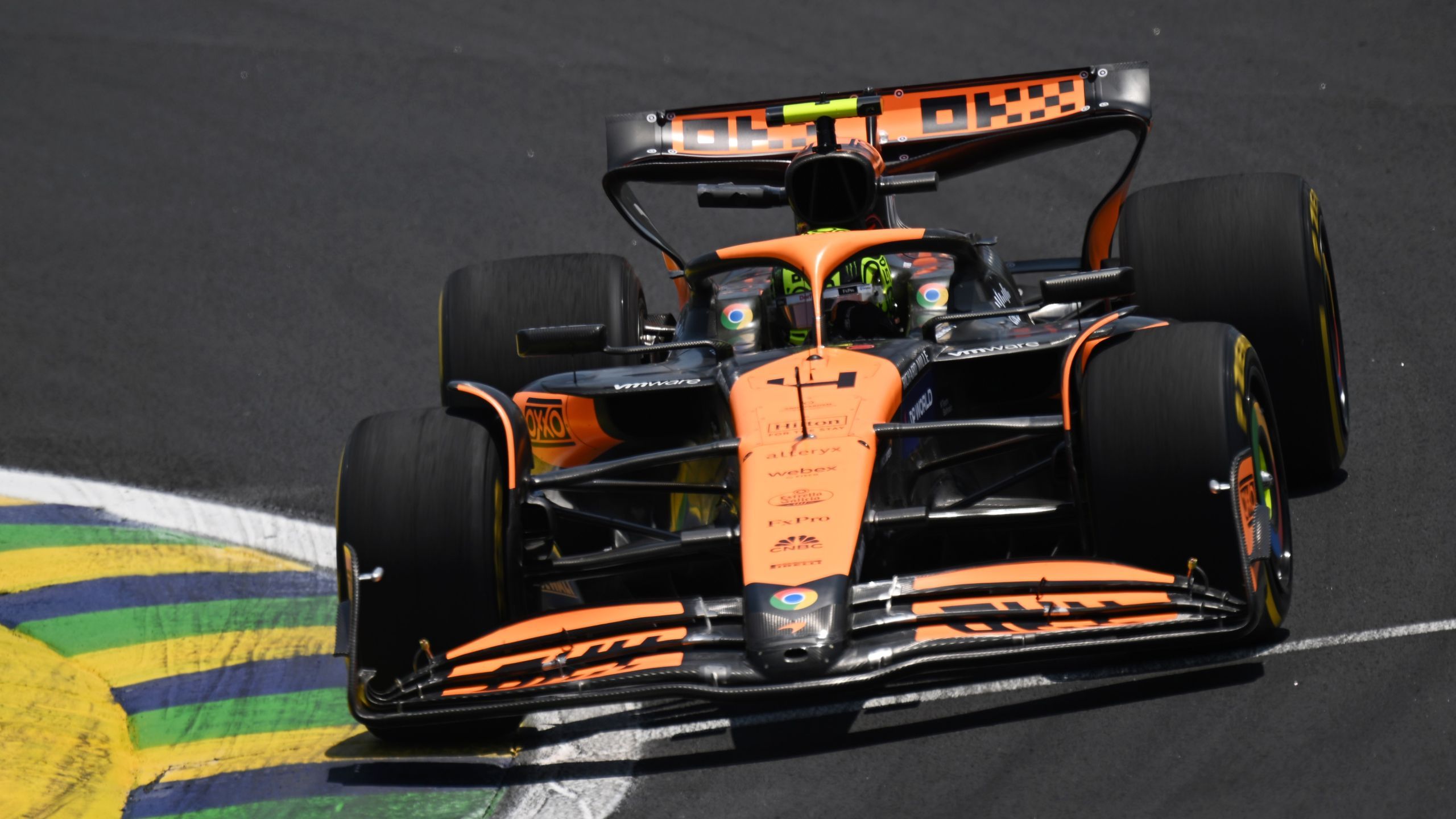 Grand Prix Brazylii 2024. Lando Norris wygrał sprint na torze w Sao