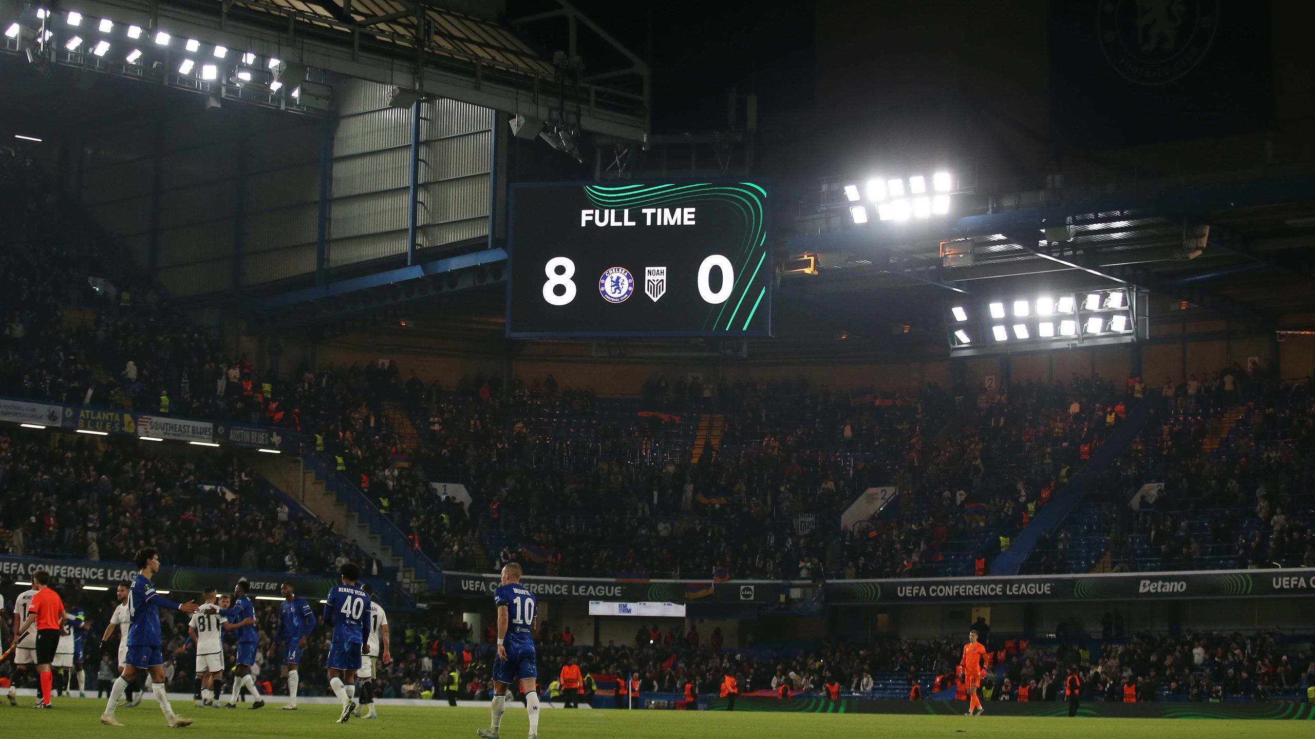 Chelsea set Conference League record with 80 win over Noah but what