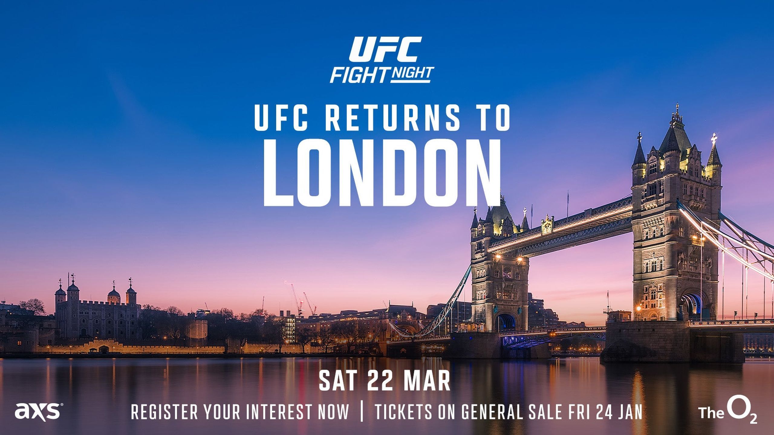 UFC London | De UFC keert terug in Londen voor een Fight Night ...