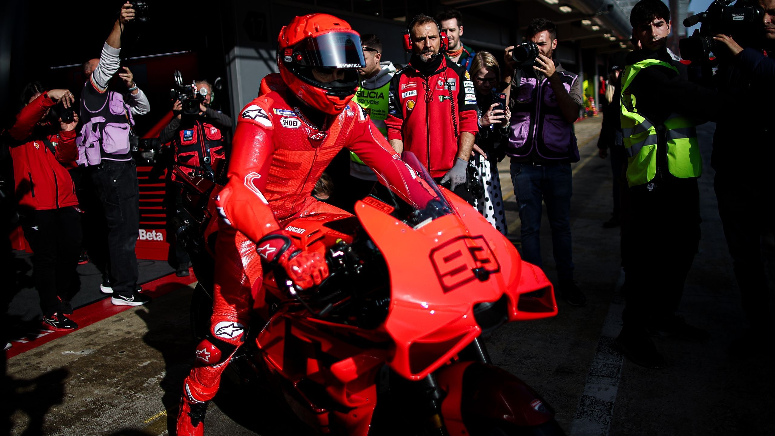 Marc Marquez è già carico con la Ducati ufficiale: "Mi trovo a mio agio ...