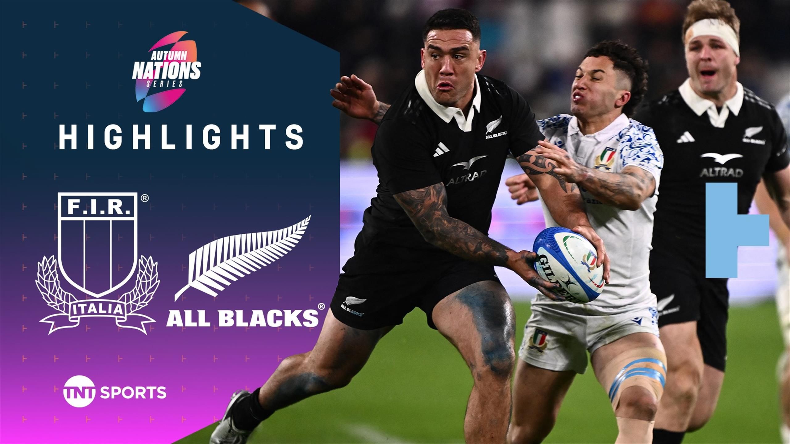 Italy v New Zealand highlights All Blacks sign off 2024 with victory