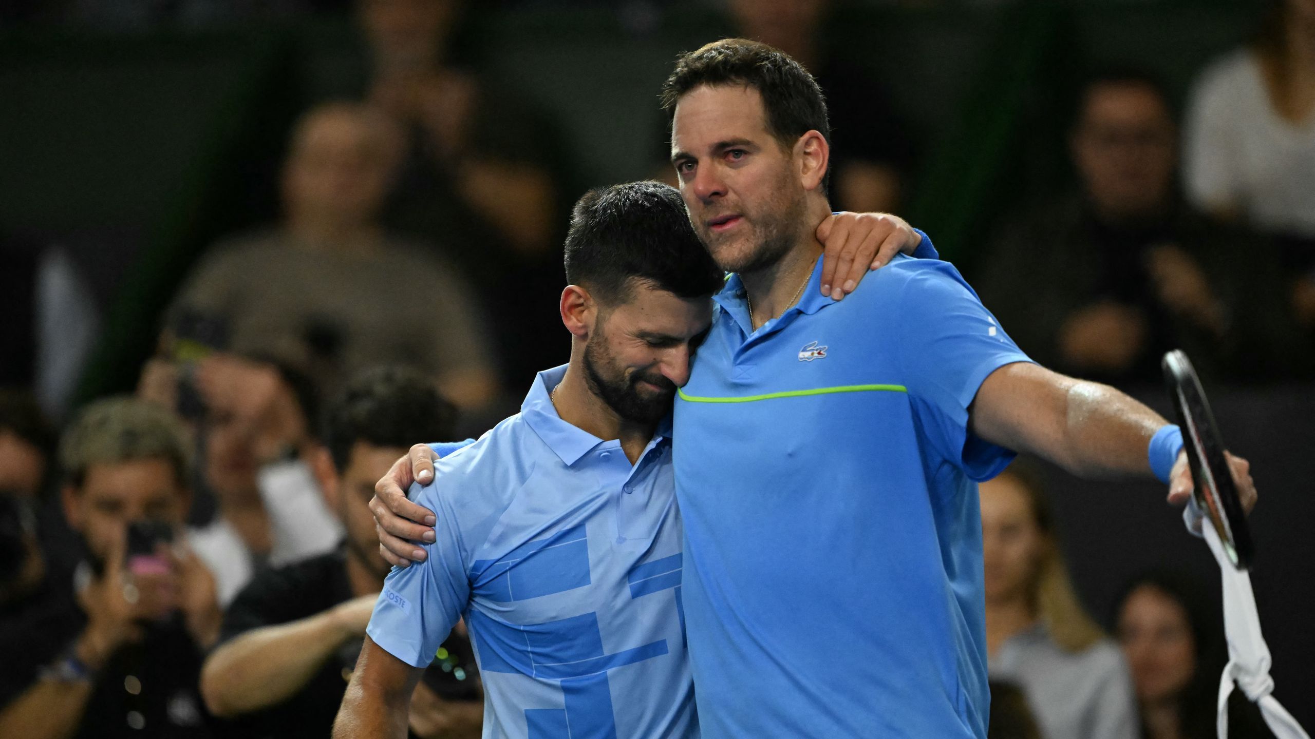 'Everyone loves him' - Djokovic, Federer pay tribute to Del Potro at emotional farewell