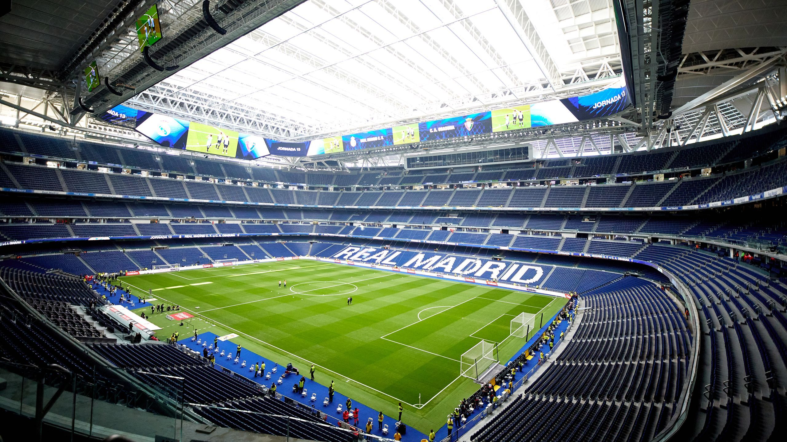 El Palco de Honor del Bernabéu acogerá la cena de Nochebuena del Padre