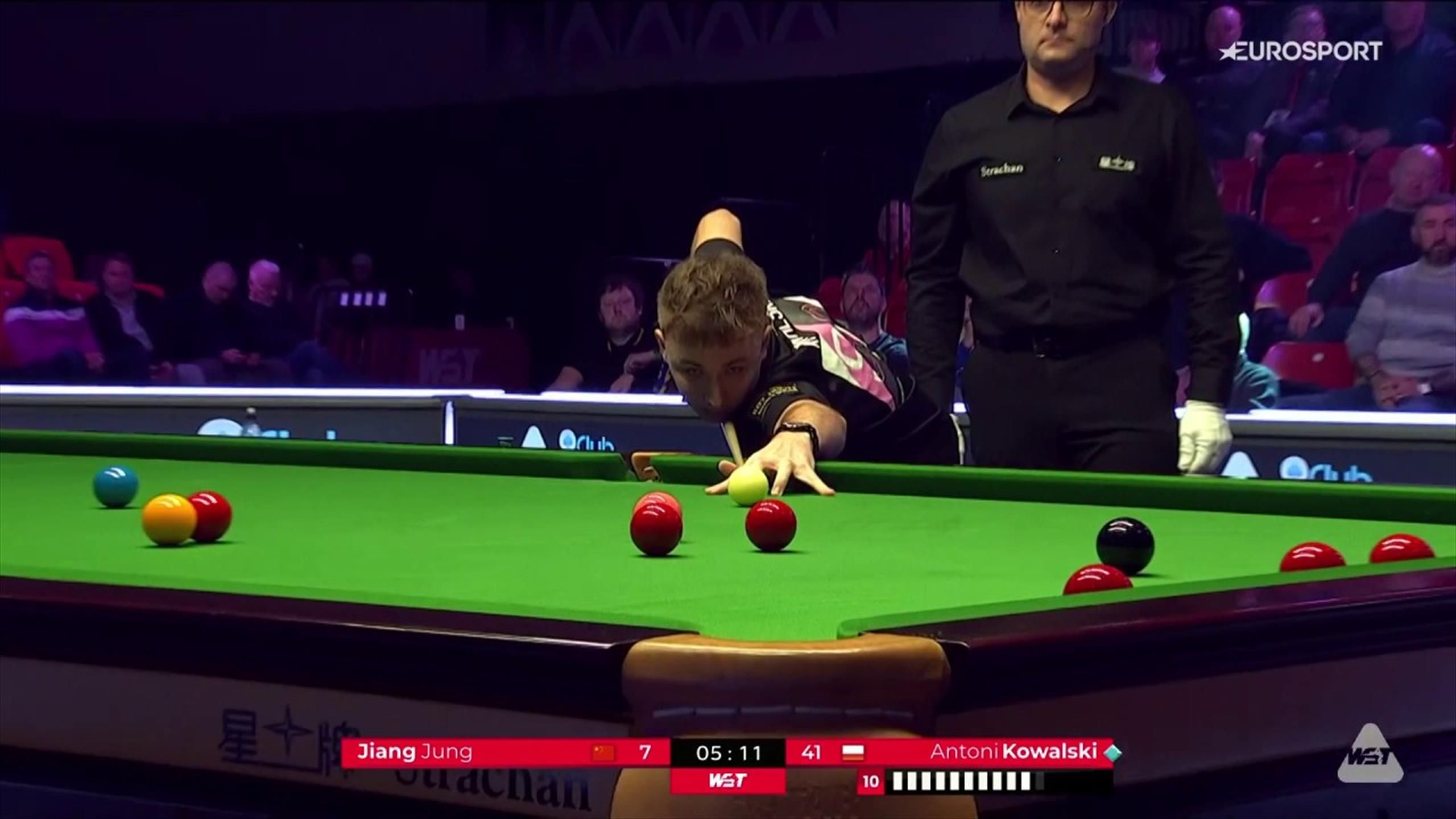 Kowalski pokonał Junga w 1. rundzie Shoot Out - Snooker wideo - Eurosport