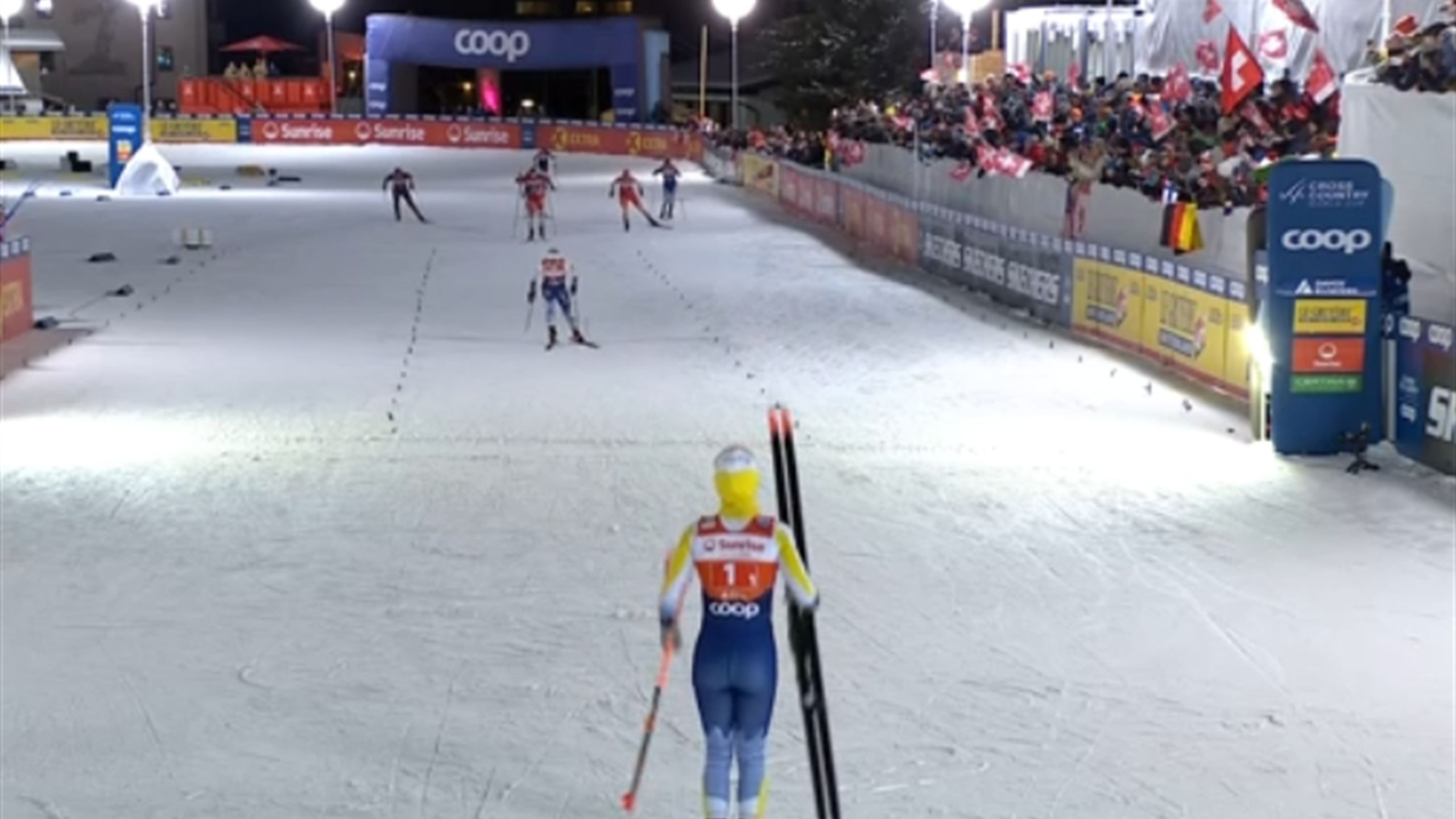 Sweden seal impressive World Cup win in Davos from Norway and