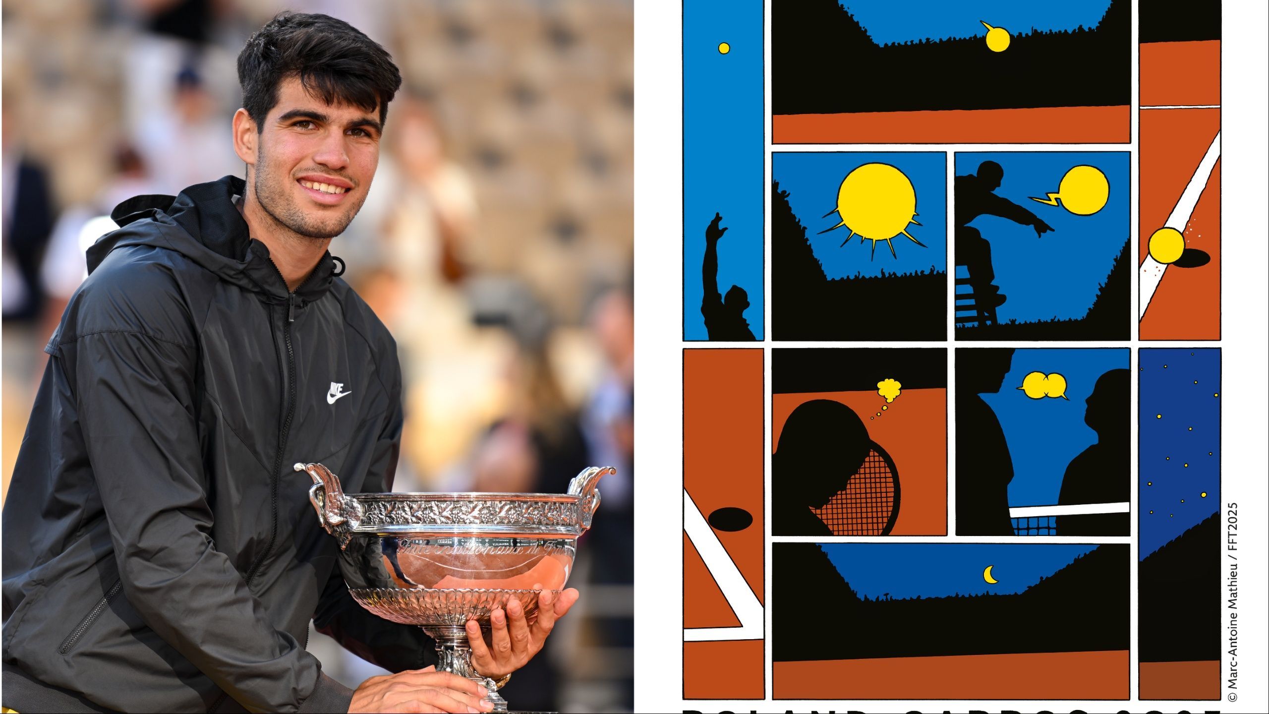 RolandGarros 2025 La organización desvela su cartel oficial para la edición de 2025 que verás