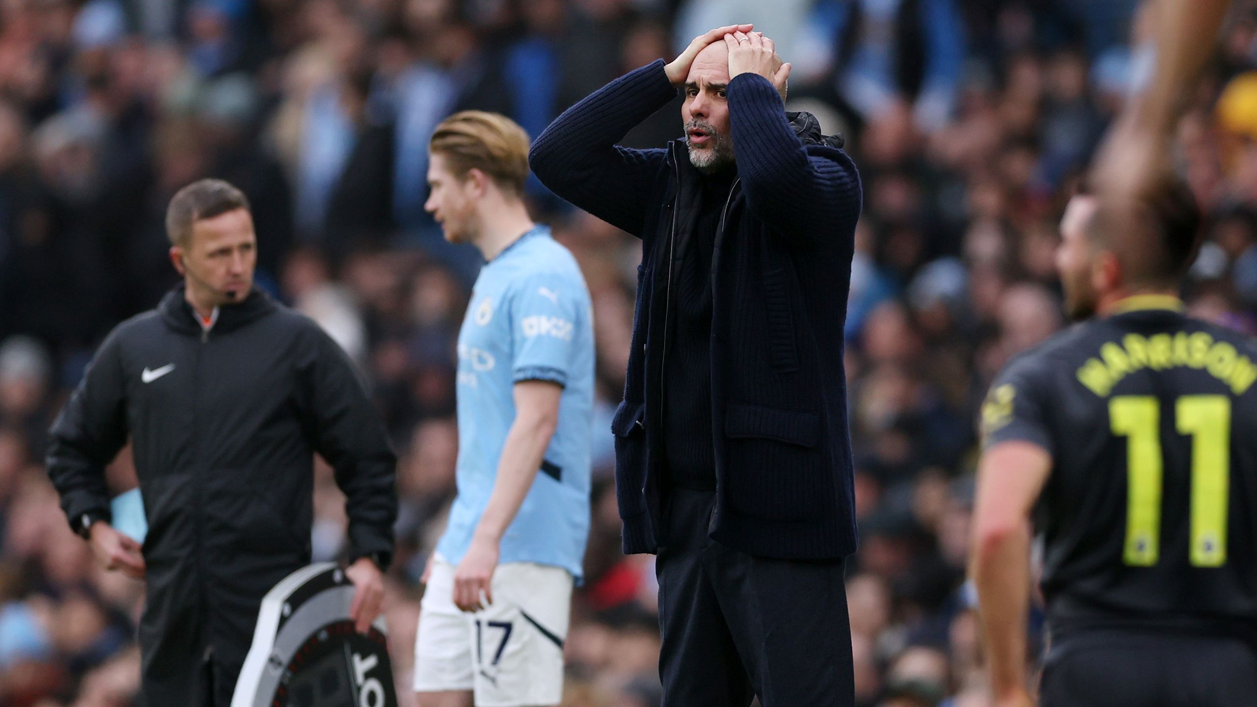 ManCityRemis gegen Everton Pep Guardiola sieht Champions League in