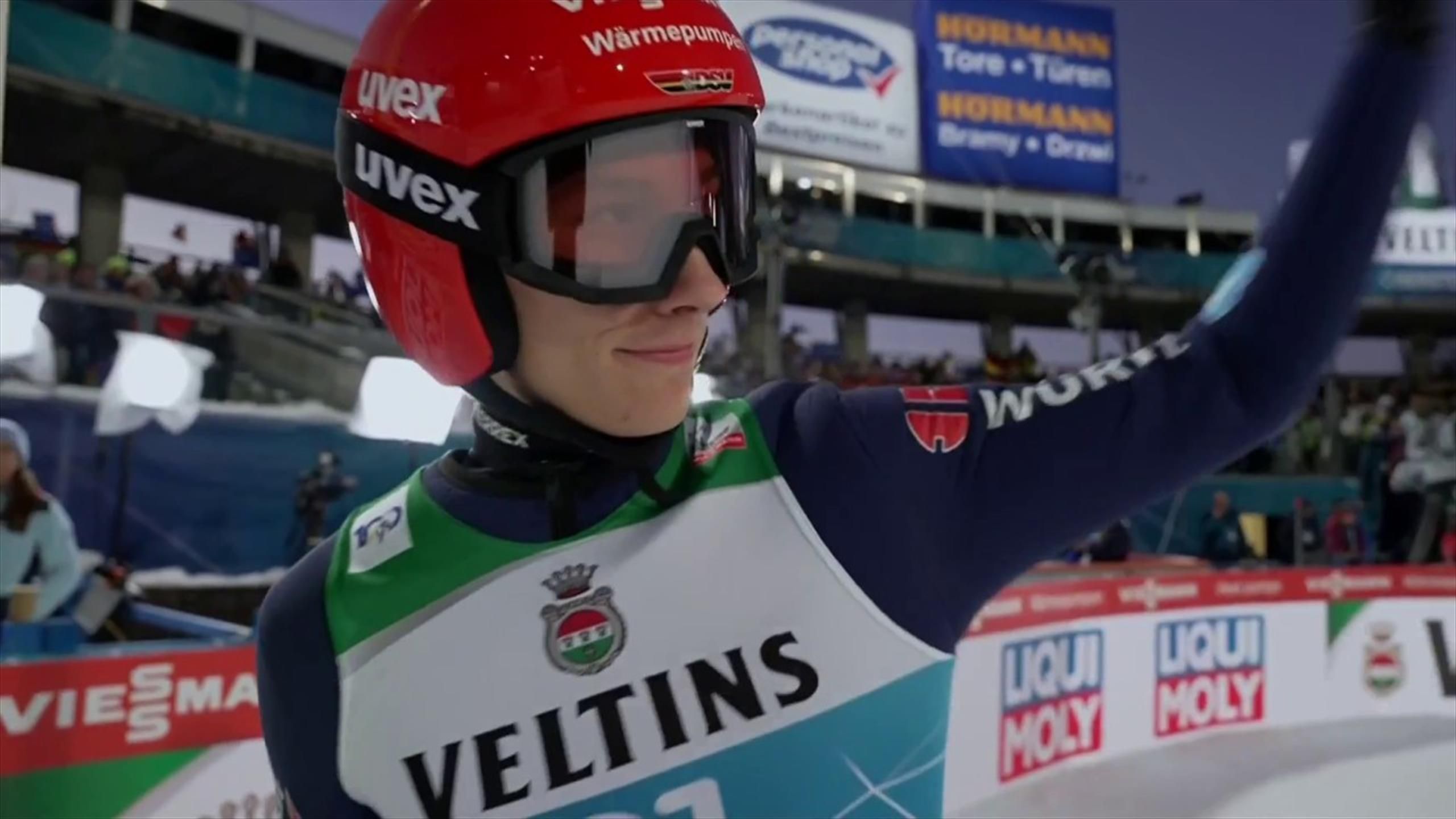 Vierschanzentournee Adrian Tittel meistert Qualifikation in Oberstdorf