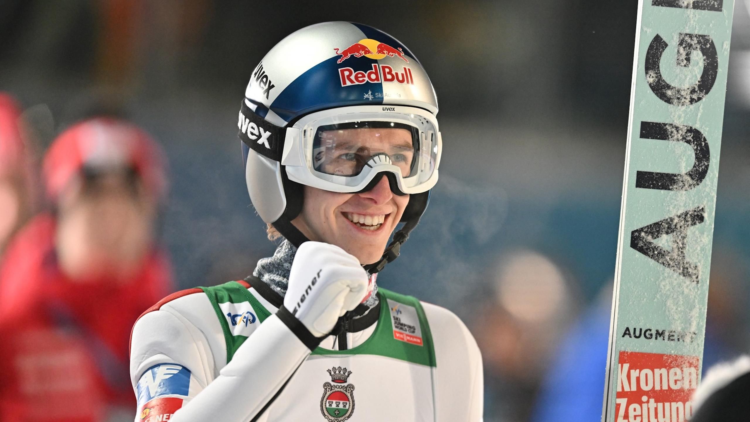 ‘He keeps on rolling’ Daniel Tschofenig stars to take top spot in