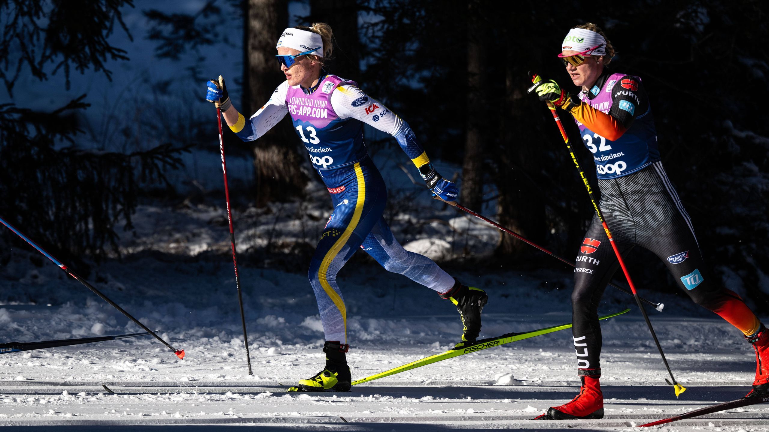 Tour de Ski Victoria Carl kommt auch im ersten Distanzrennen nicht in
