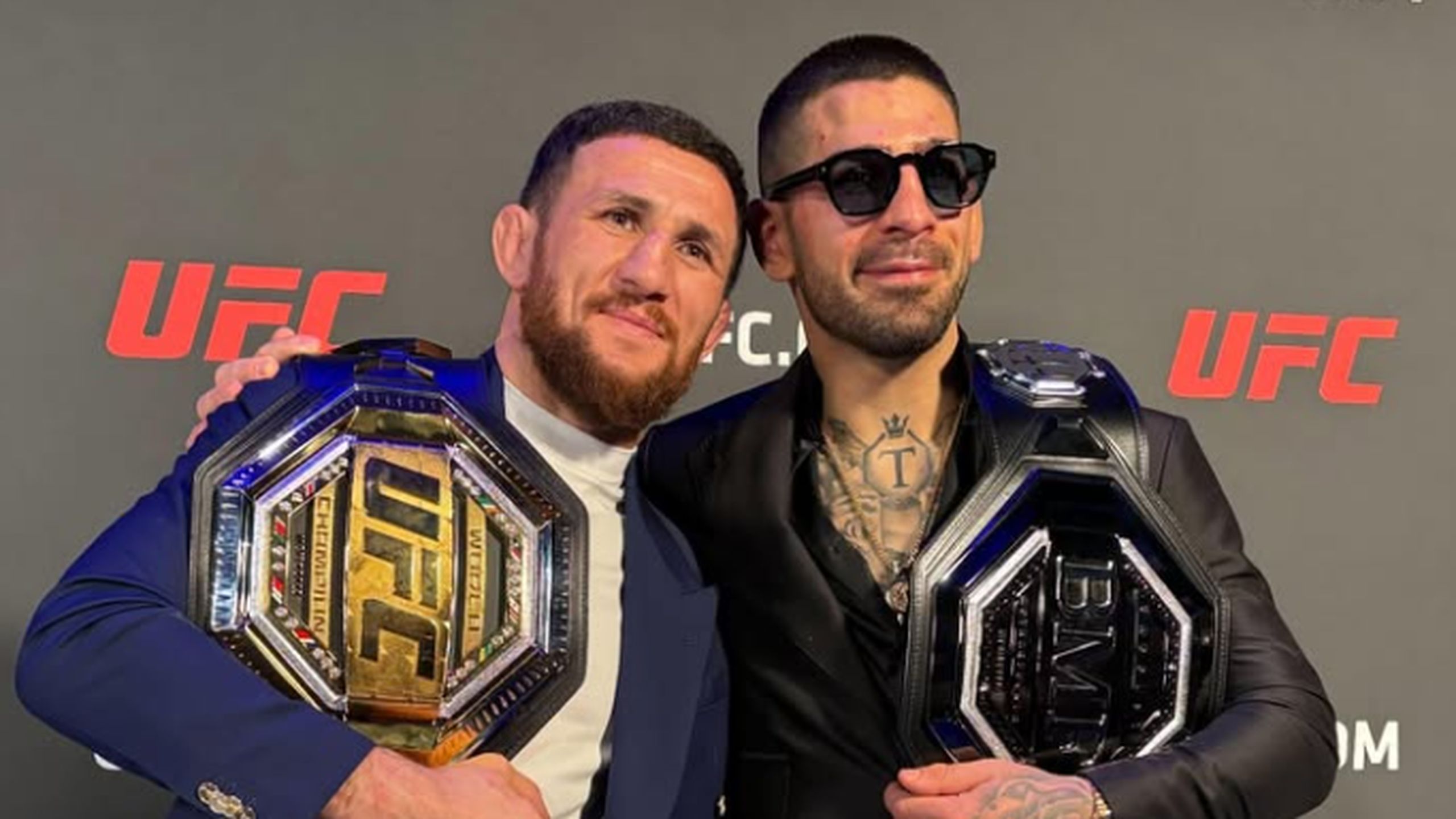 UFC 333 | Ilia Topuria vive en directo la derrota de Merab Dvalishvili ...