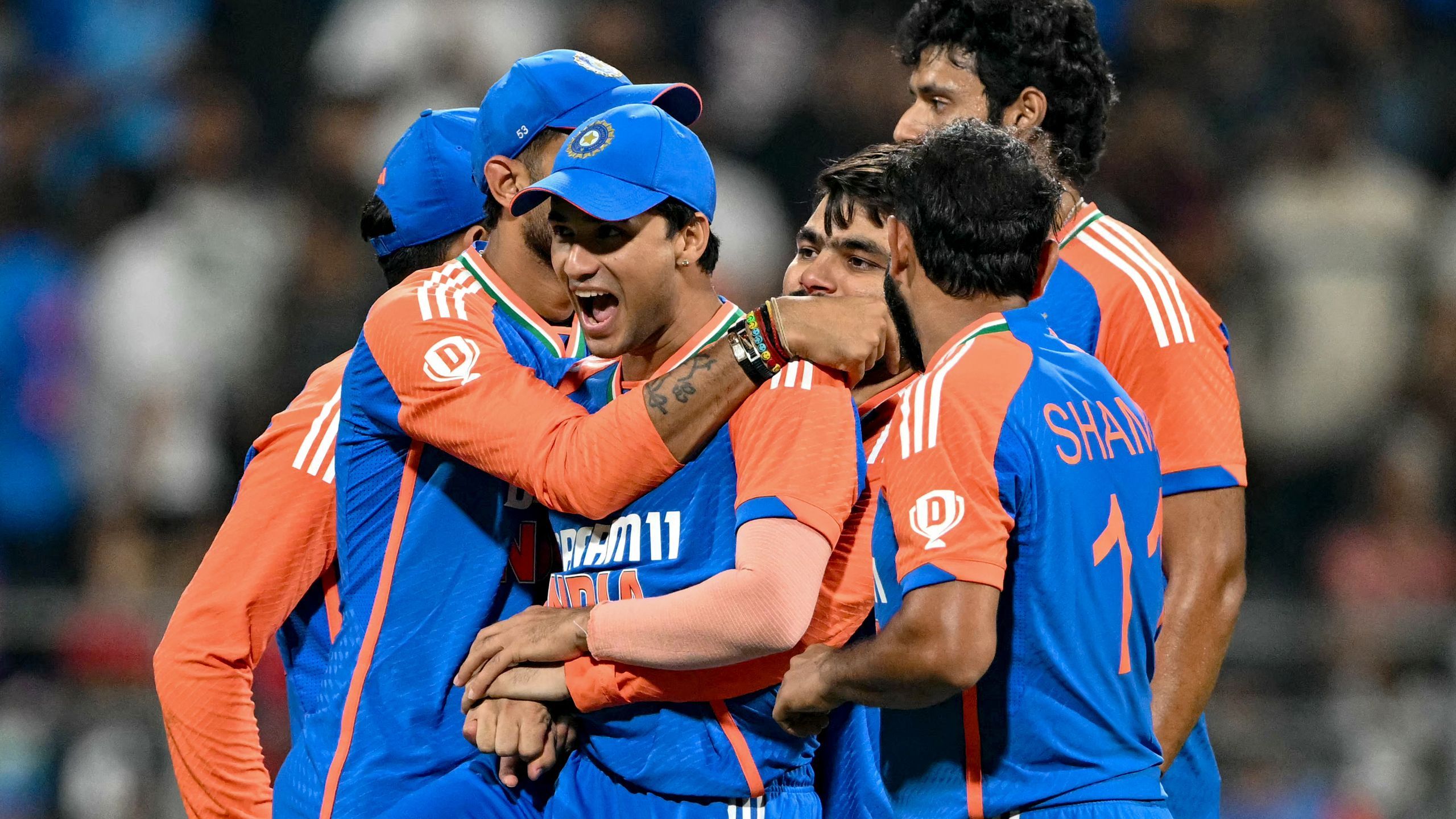 India v England T20I LIVE England collapse chasing huge target as
