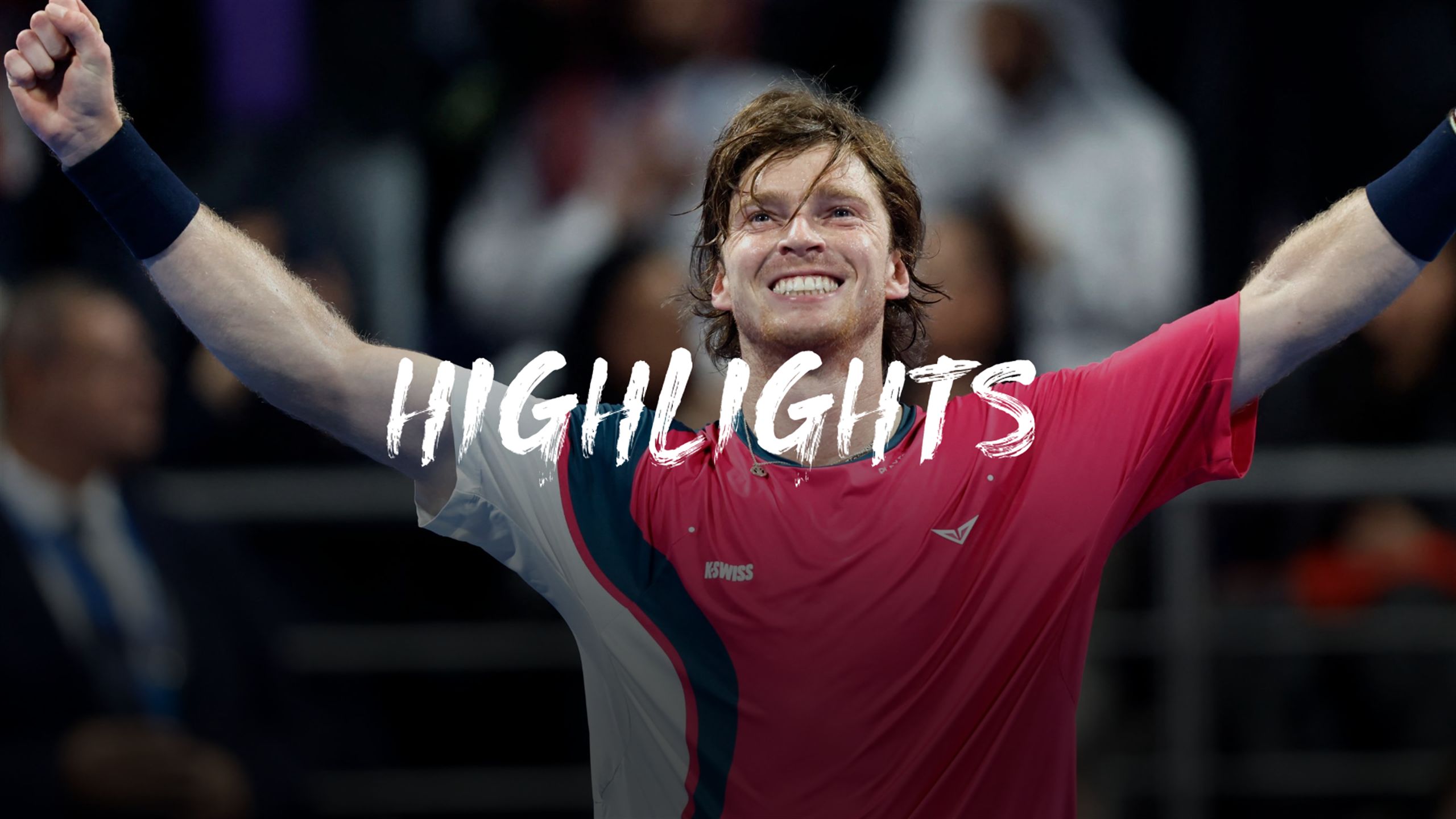 Rublev, prince de Doha, retrouve le sourire - Tennis video - Eurosport