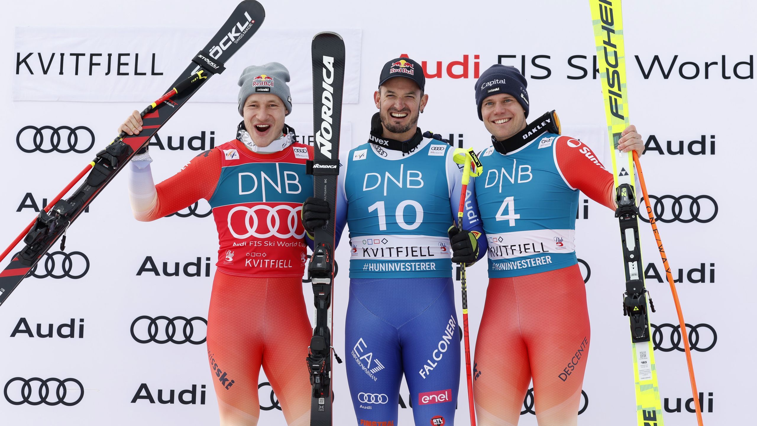 Abfahrt Kvitfjell: Dominik Paris crasht Schweizer Party von Marco ...