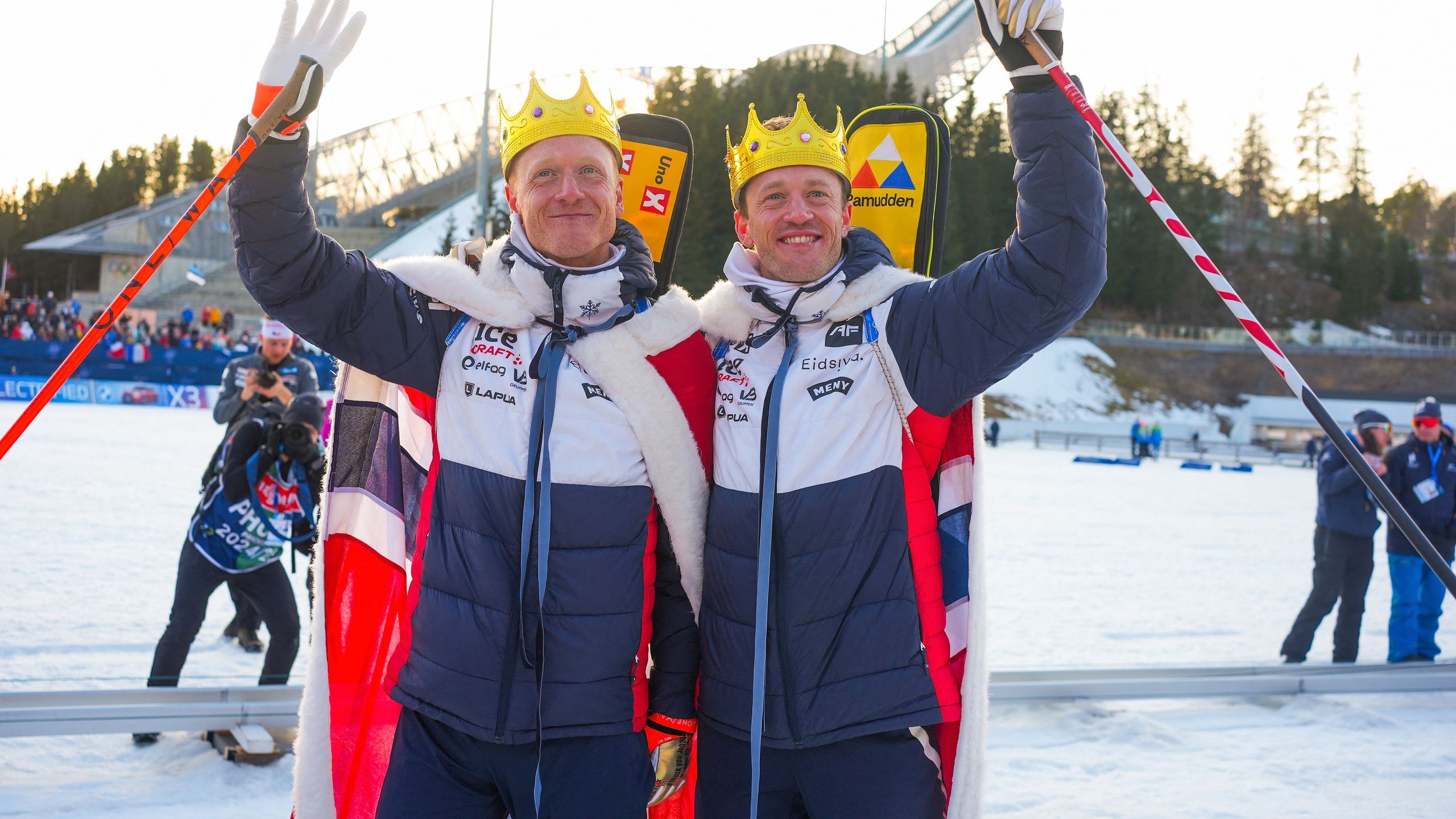 Oslo 2025: Brüder Johannes Thingnes Bö und Tarjei Bö am Holmenkollen ...