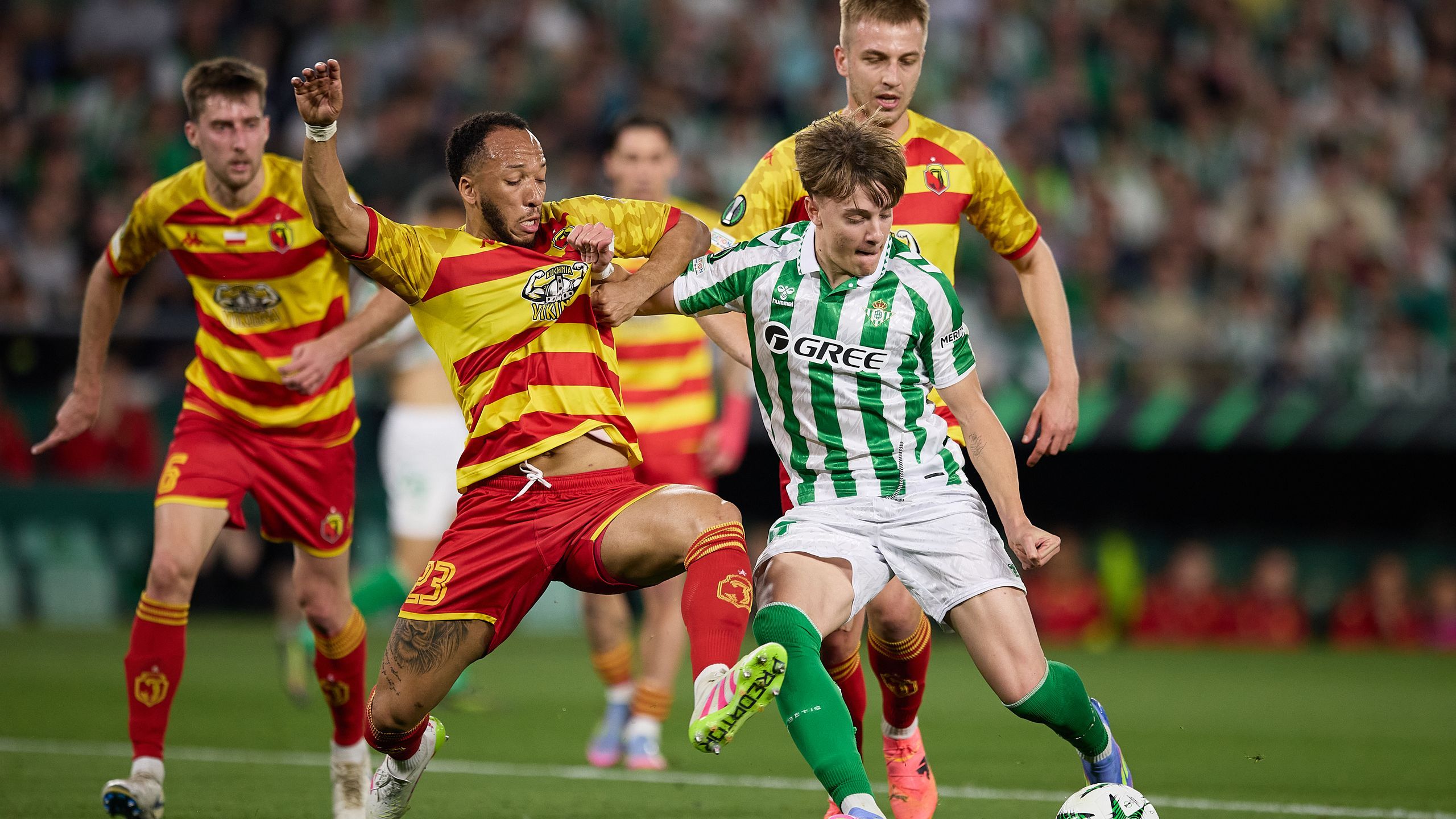 Liga Konferencji 2024/25. Jagiellonia Białystok pokonana przez Betis w ...