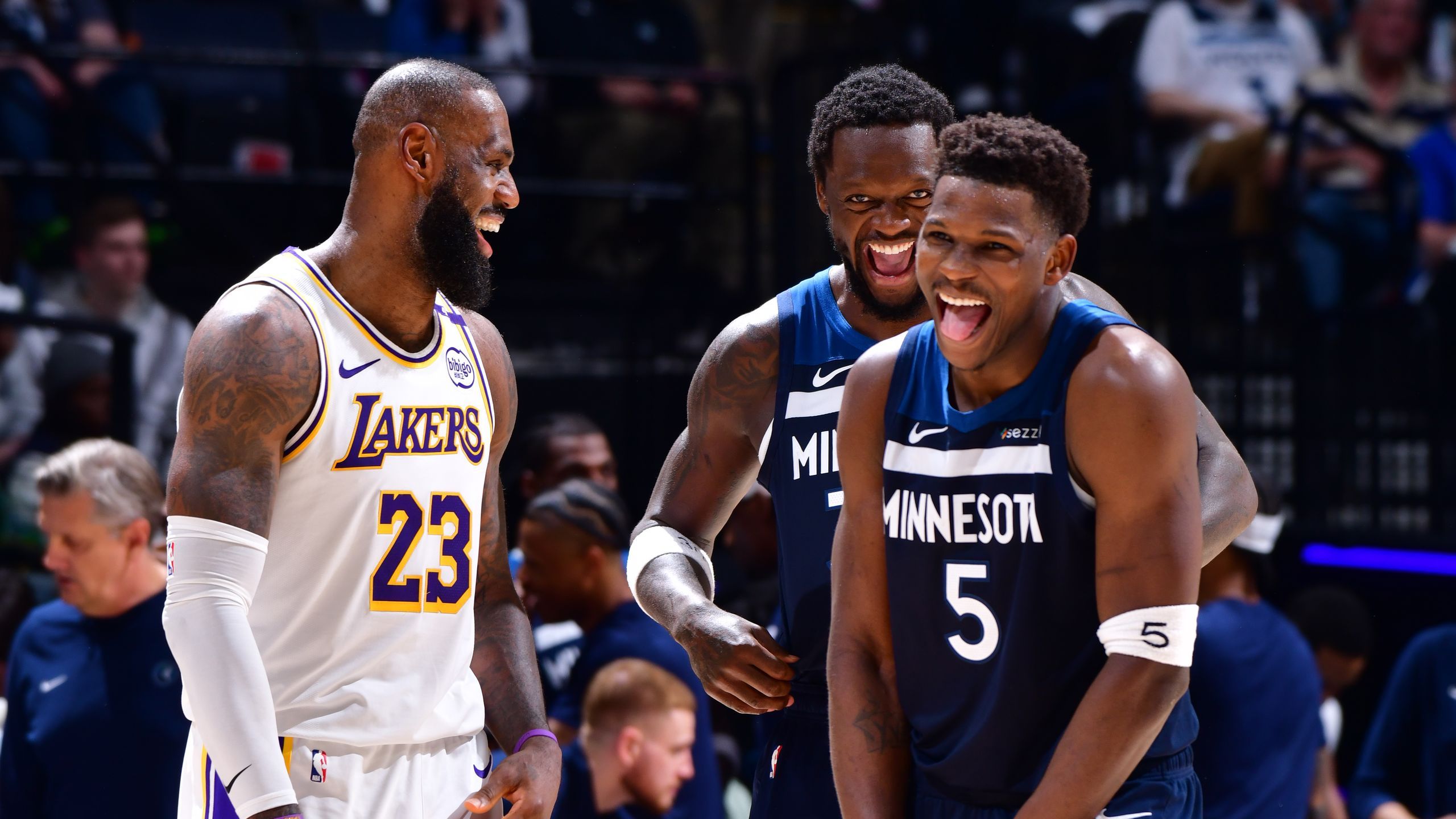 NBA: 5 curiosità della notte che vi siete persi. Edwards da 43, Lakers ...