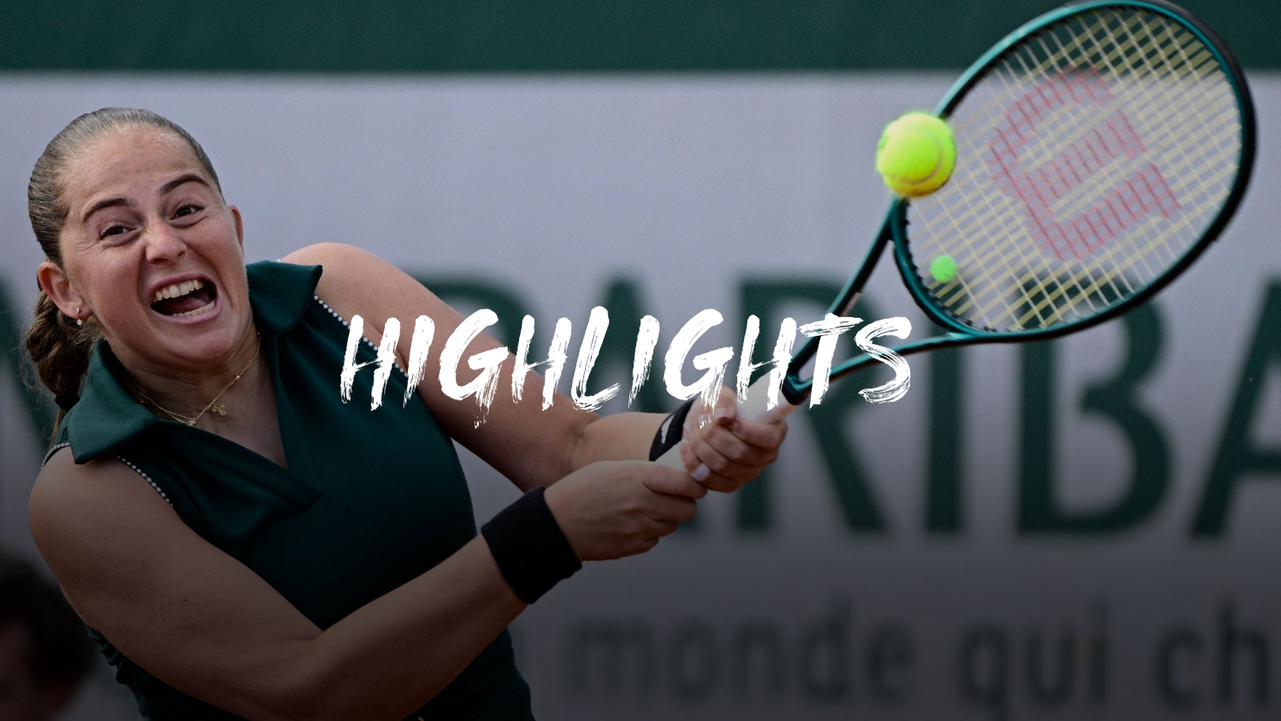 French Open: Caroline Dolehide vs Jelena Ostapenko - Highlights ...