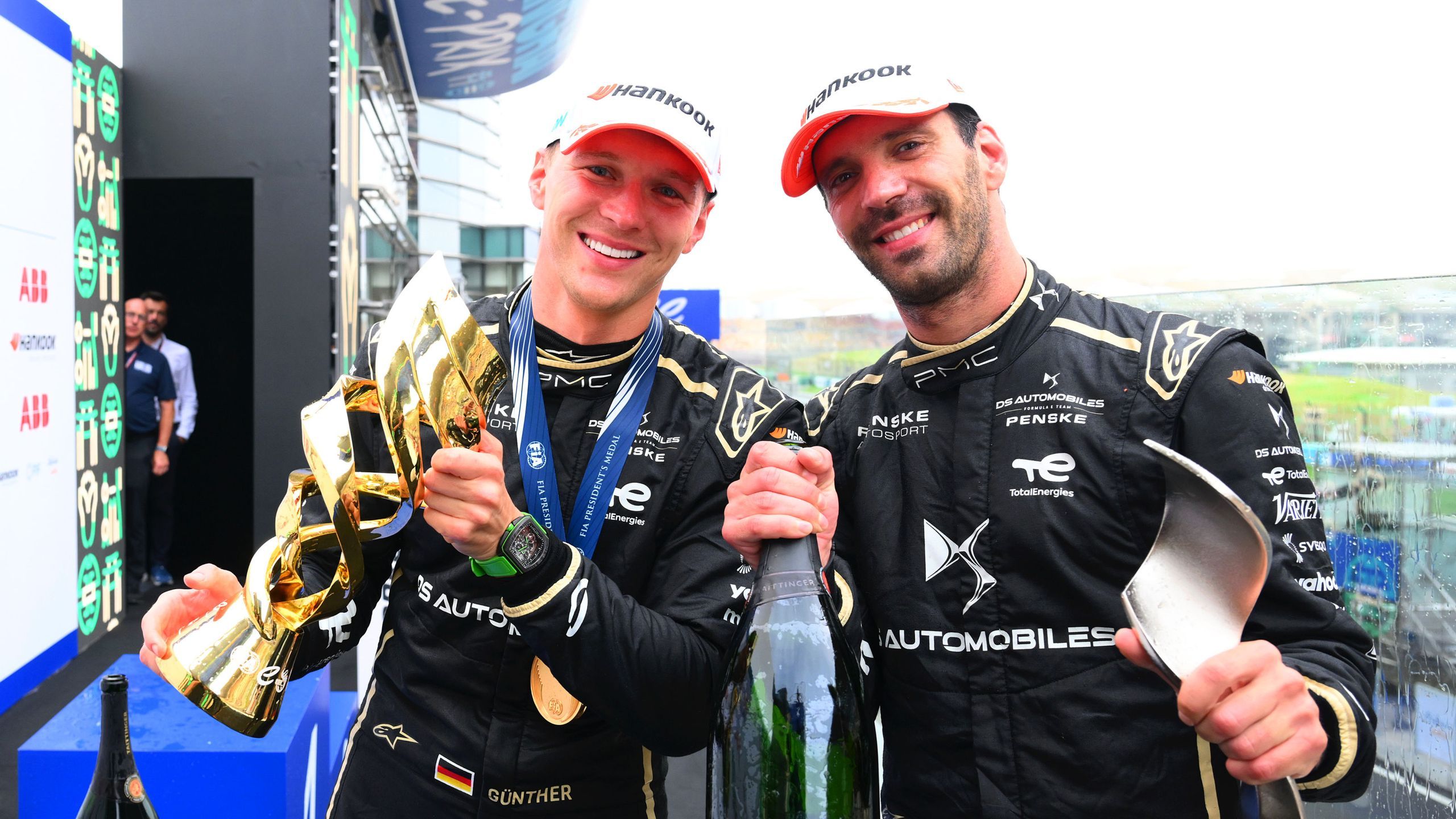 Maximilian Günther vainqueur, Jean-Eric Vergne dans ses œuvres : 1er double  DS Penske