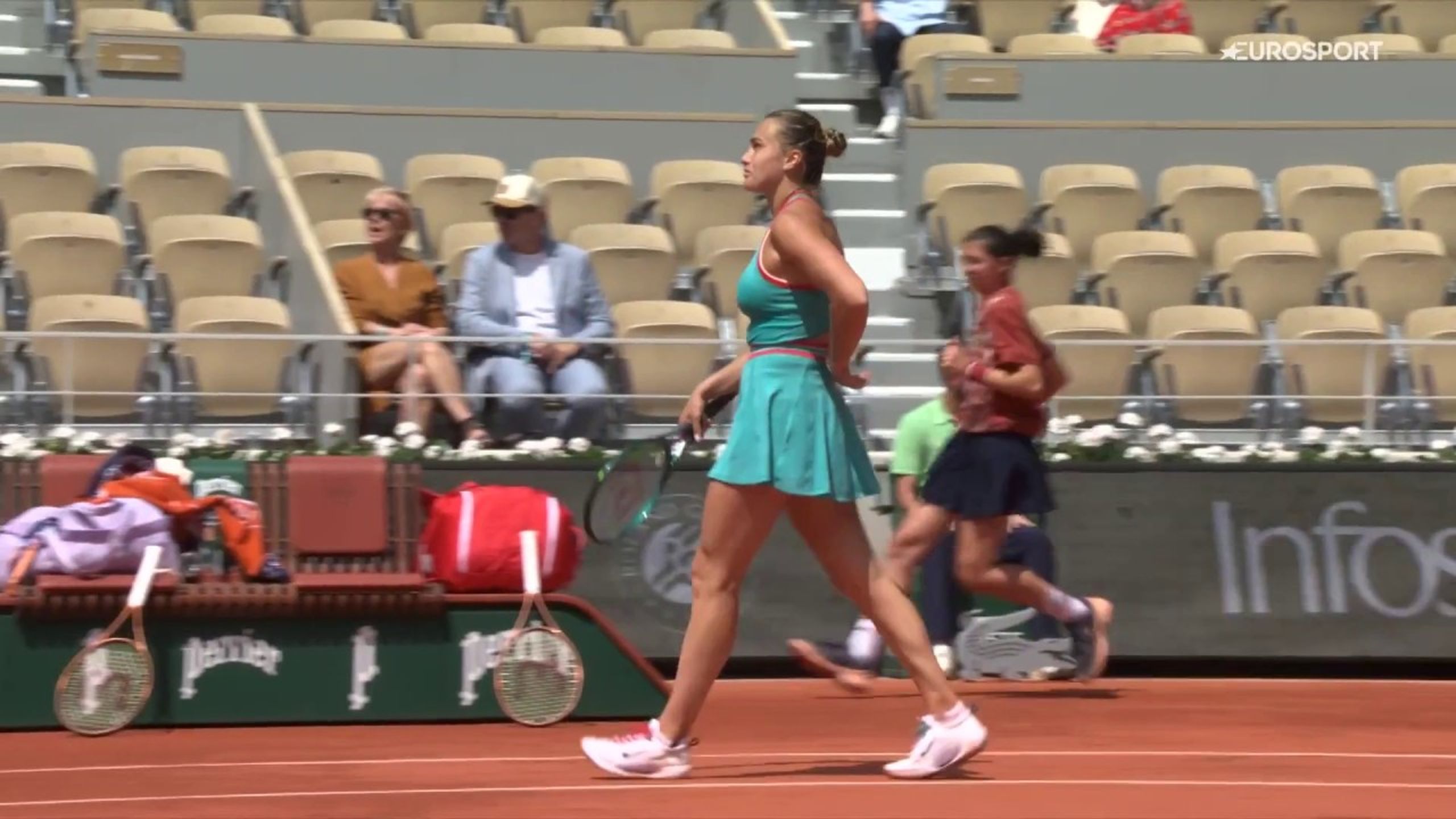 Aryna Sabalenka przełamała Zheng Qinwen na 3:2 w 2. secie – ćwierćfinał ...
