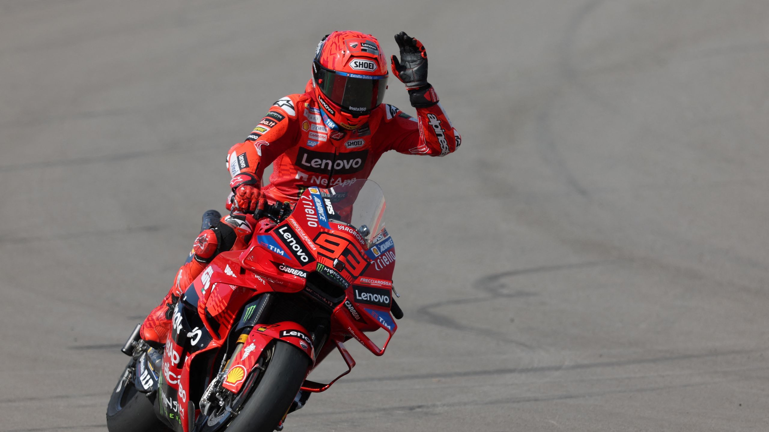 Marc Marquez domina la Sprint di Aragon davanti al fratello Alex e ad ...
