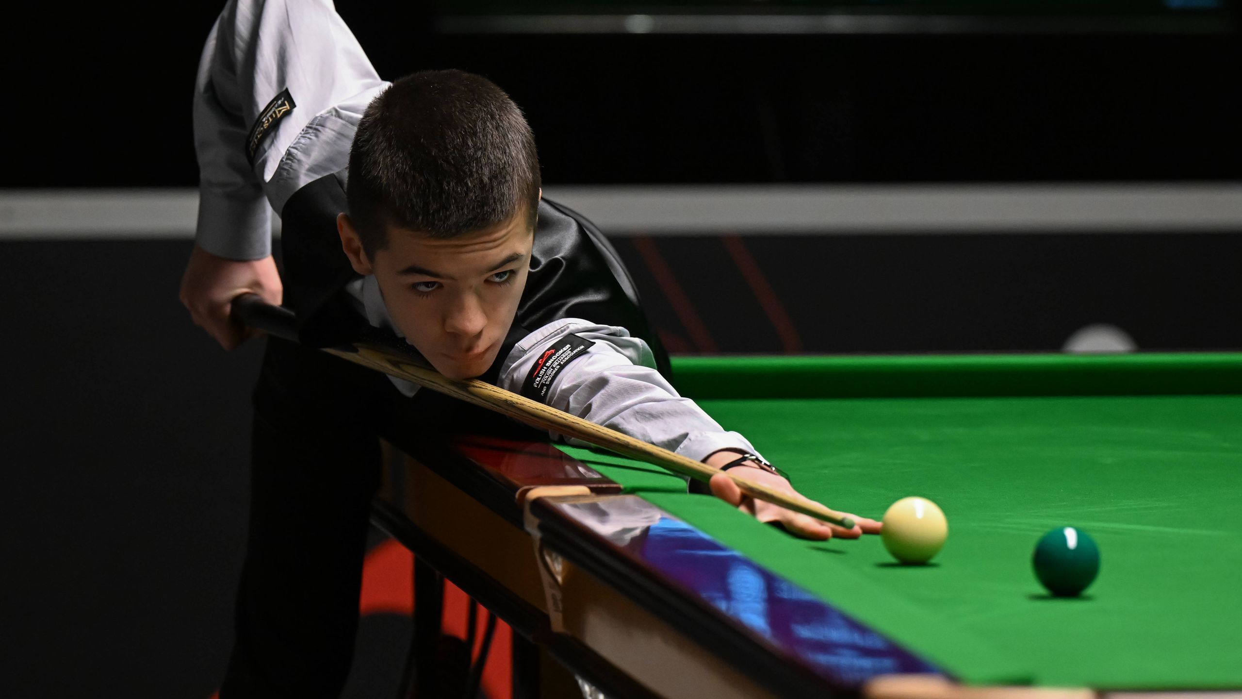 Artistic Youngest Snooker Player: Michal Szubarczyk, 15, Sets World Championship Record Abstract Collection