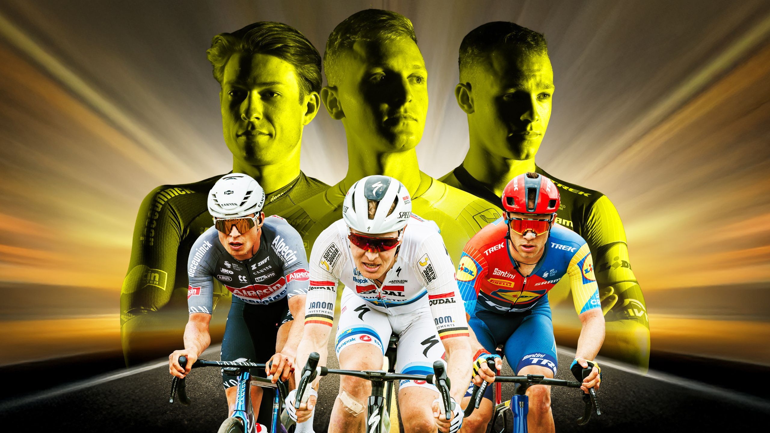 1re étape du Tour de France 2025 - Tim Merlier, Jonathan Milan, Jasper ...