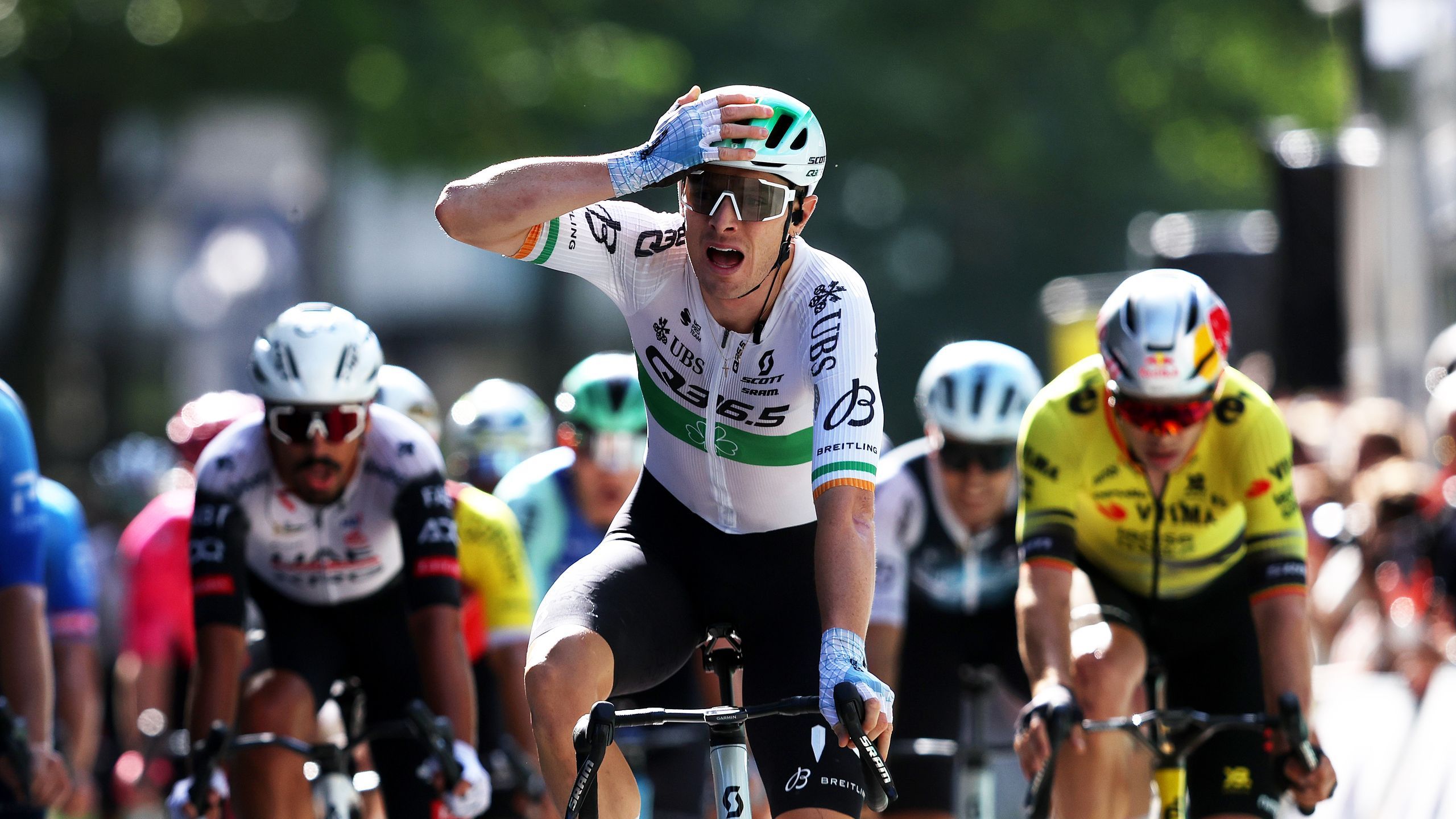 Hiába a sok sztársprinter, Townsend mindenkit meglepett - Cycling video ...