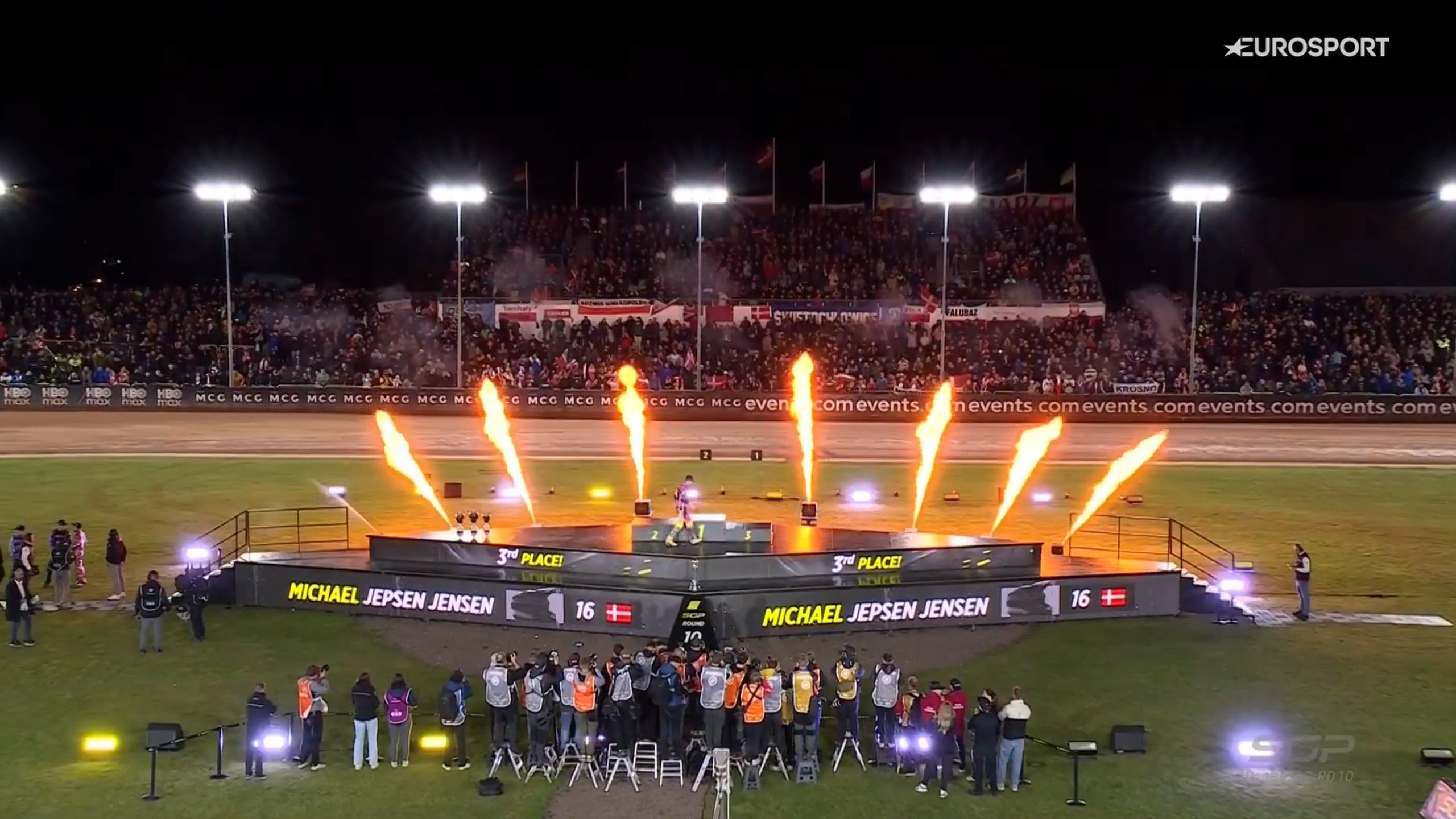 Speedway Grand Prix i Vojens: Se Michael Jepsen Jensen på podiet her ...